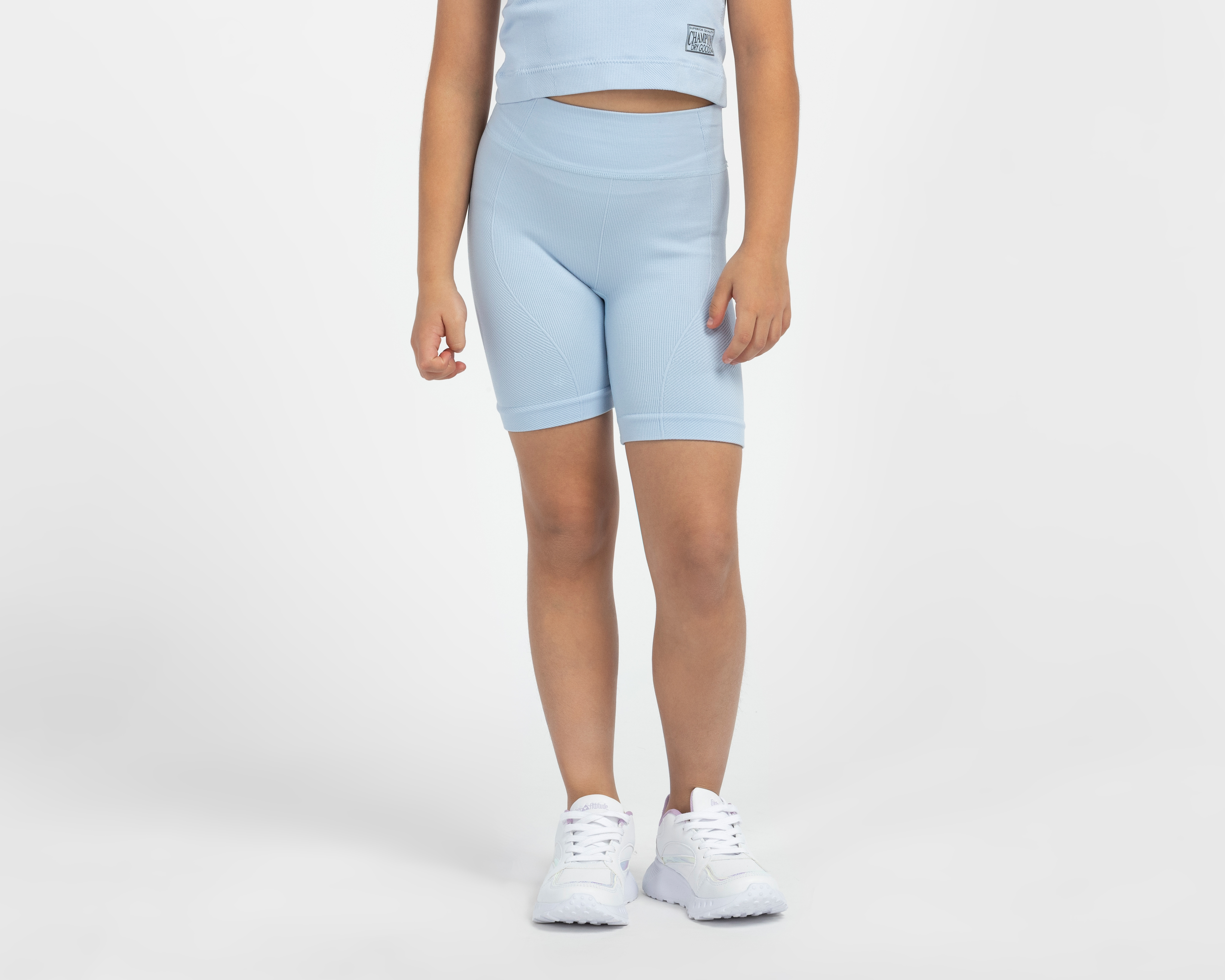 Foto 5 pulgar | Foto 4 | Conjunto Deportivo de Top y Short Champion para Niña