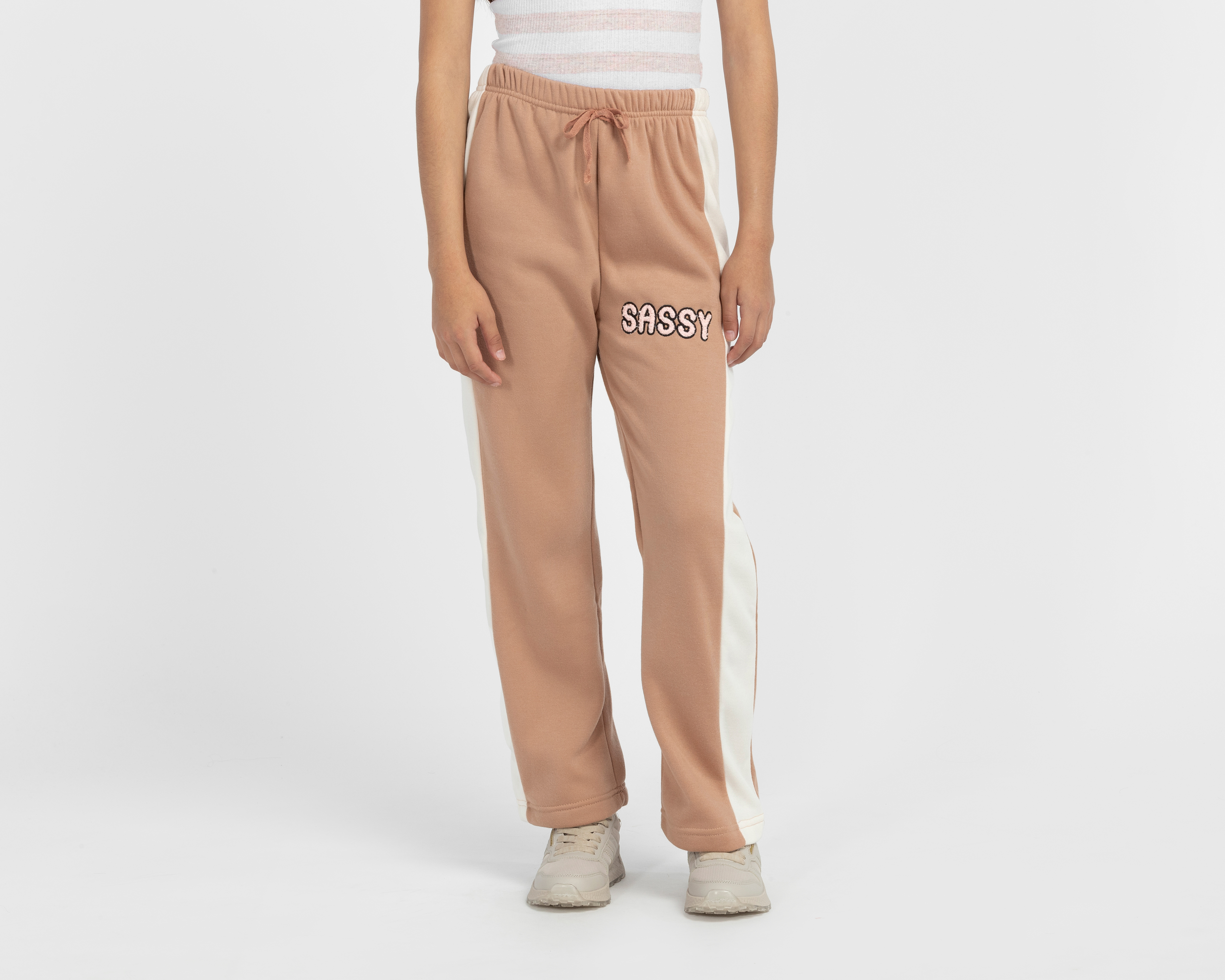 Pantalón Pink Velvet Ancho para Niña