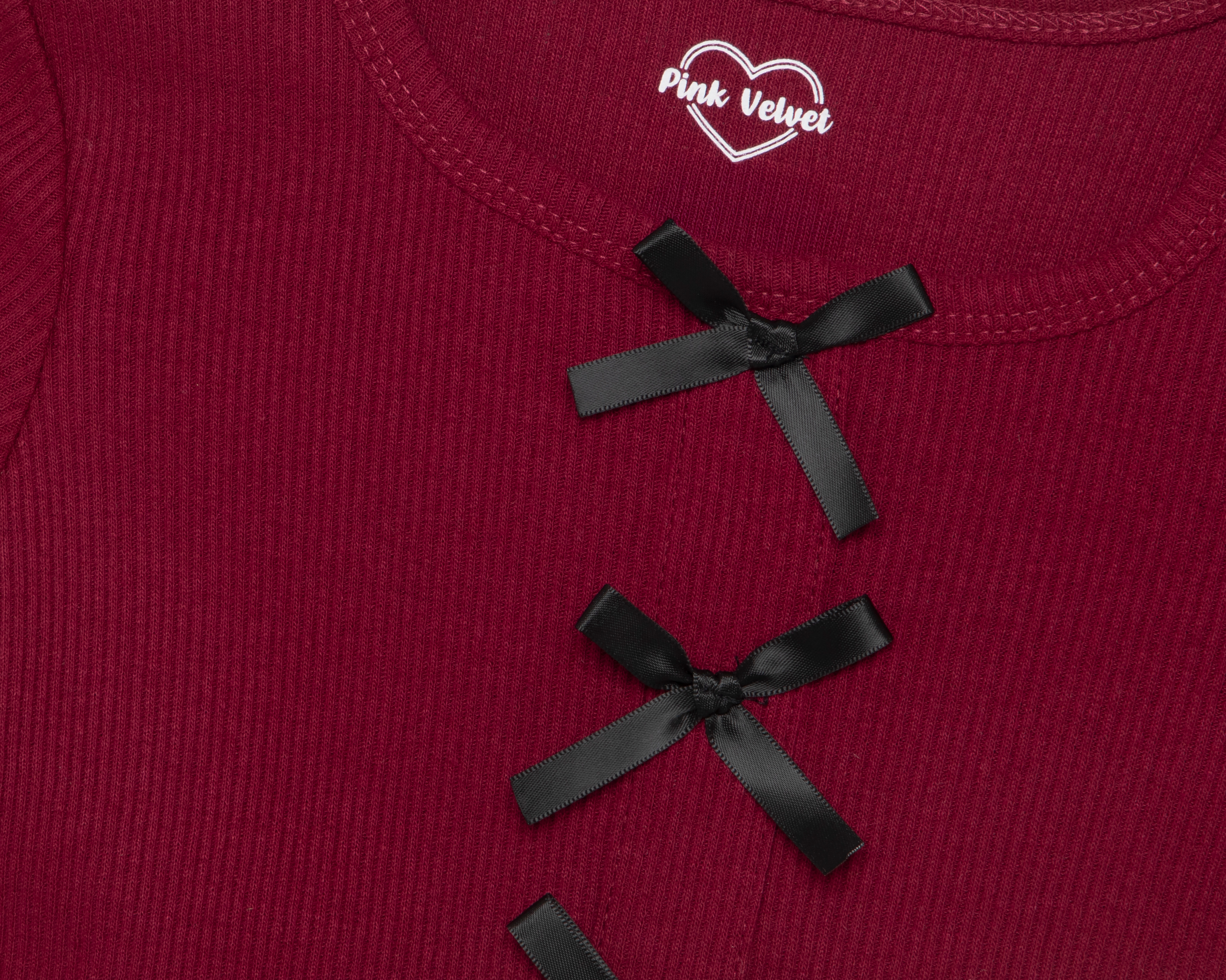 Foto 3 | Foto 3 | Playera Pink Velvet para Niña 2 Piezas