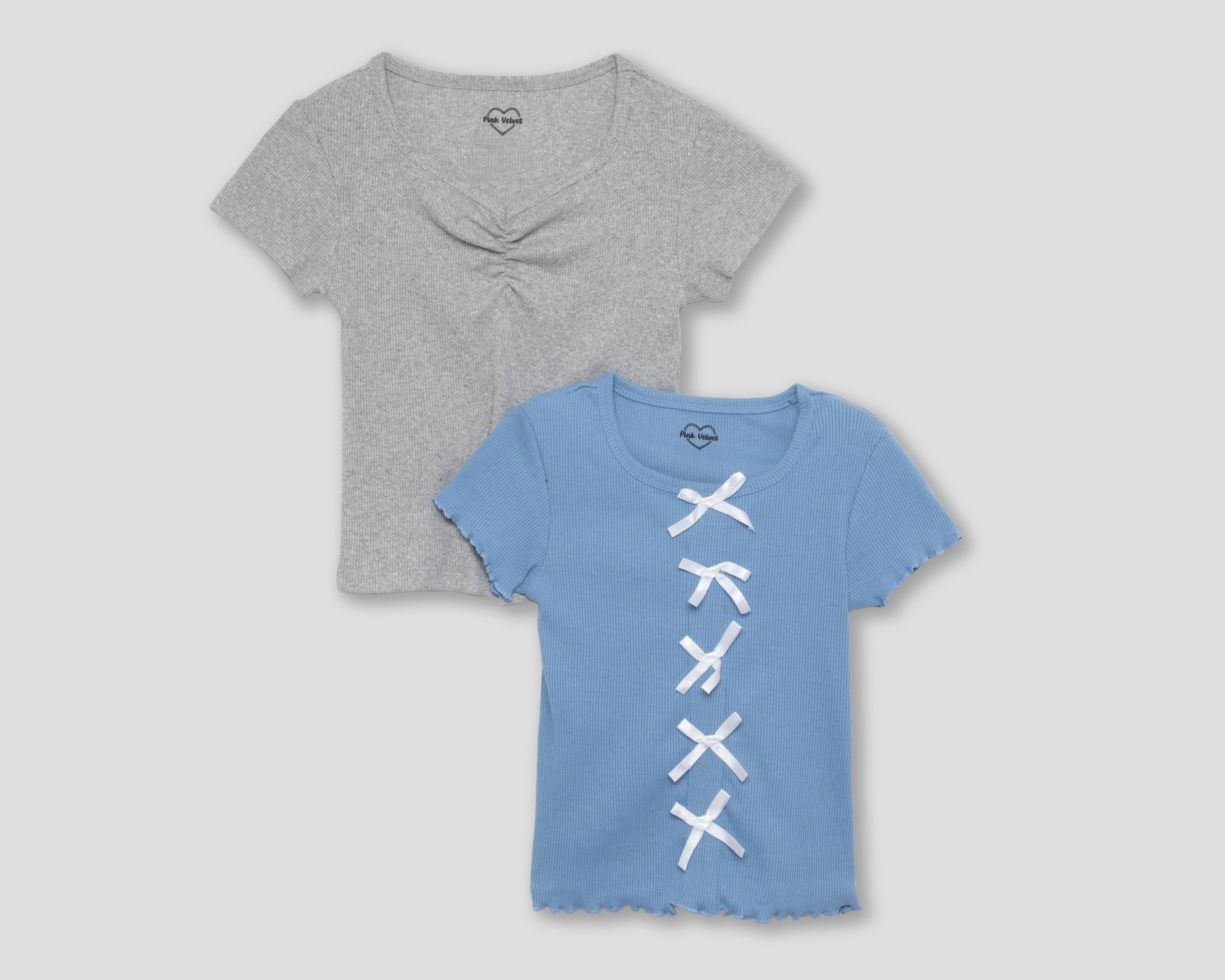 Playera Pink Velvet para Niña 2 Piezas