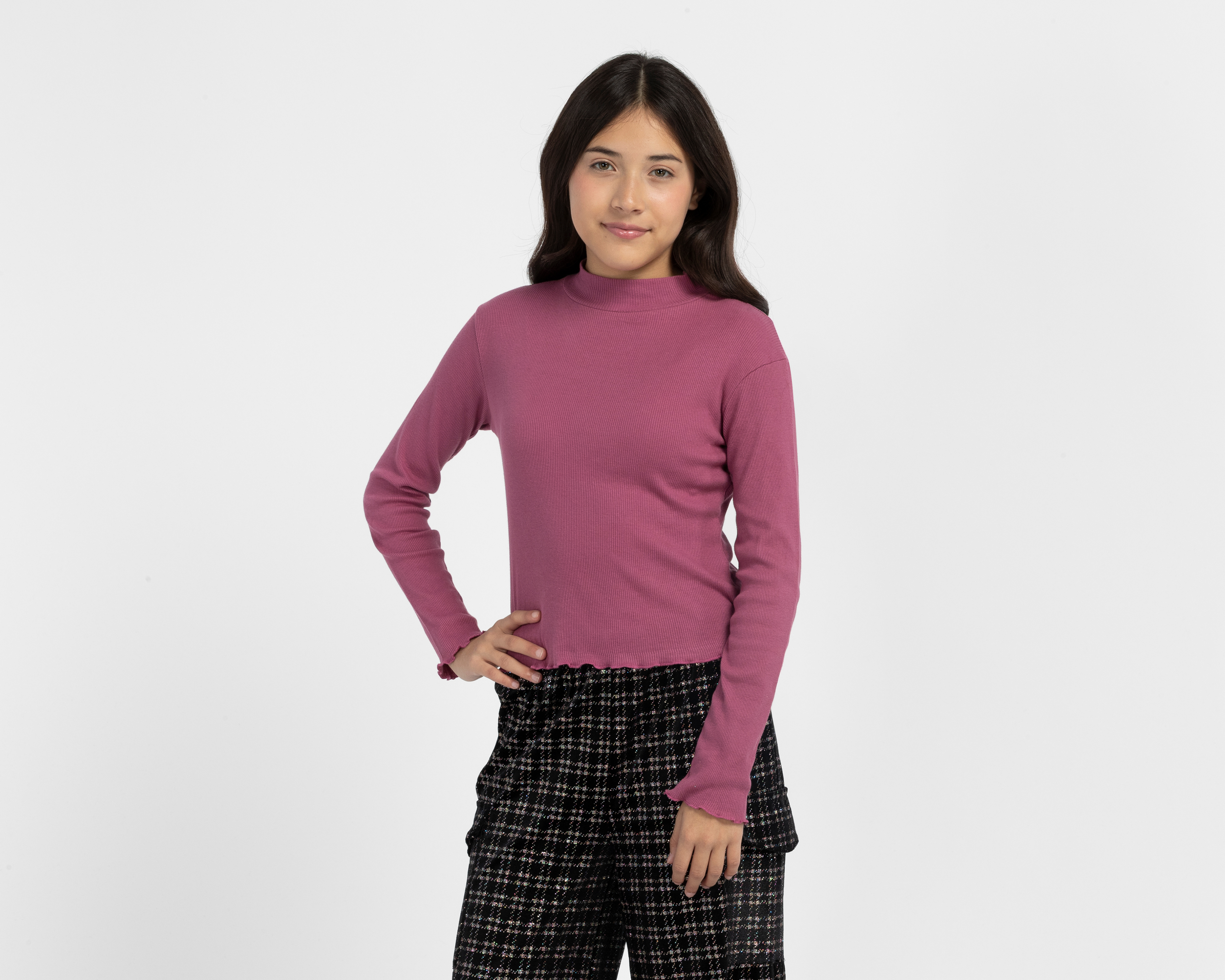 Playera Pink Velvet para Niña 3 Piezas