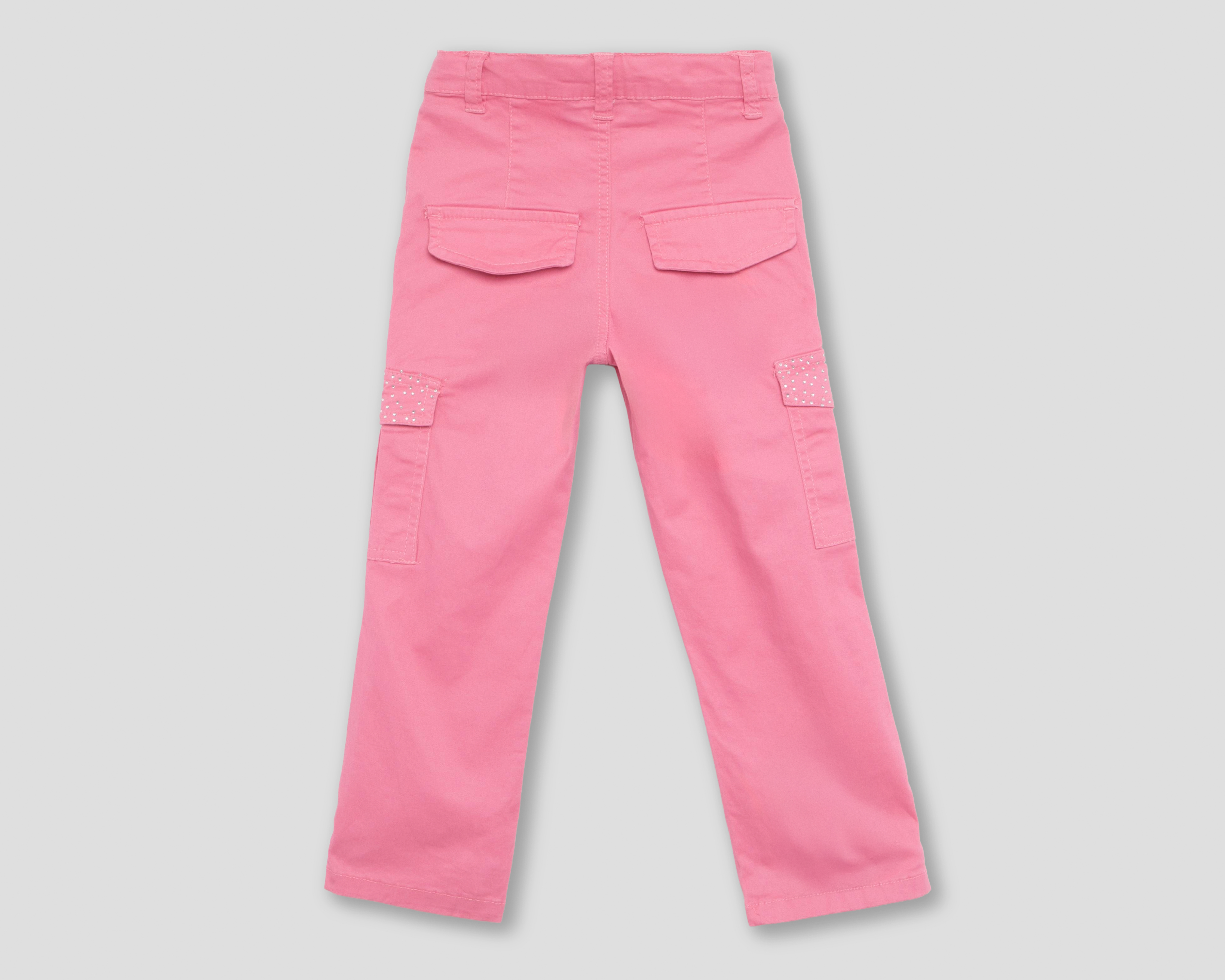 Foto 3 pulgar | Foto 2 | Pantalón Pink Velvet Recto para Niña