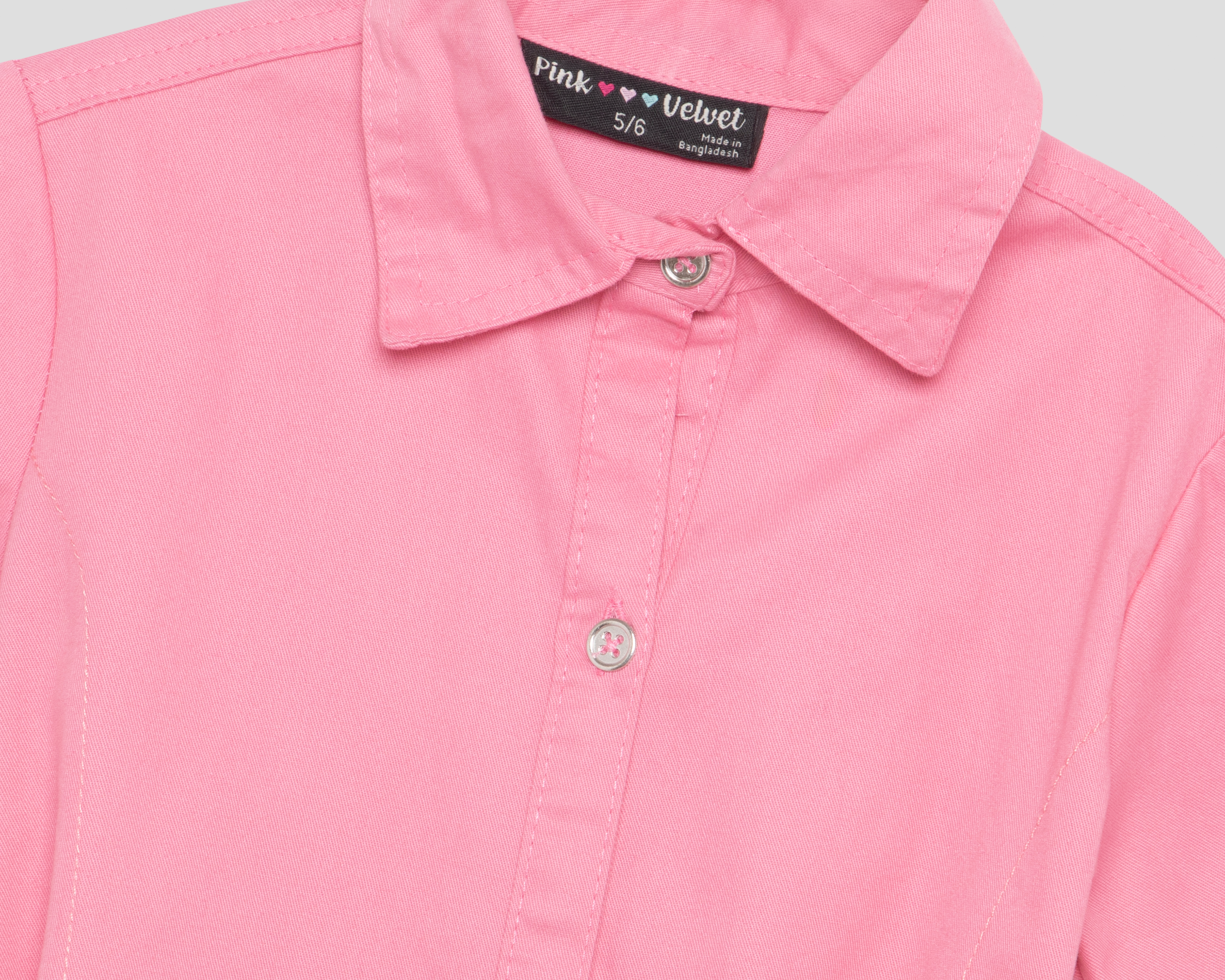 Foto 4 pulgar | Foto 3 | Vestido Rosa Pink Velvet para Niña