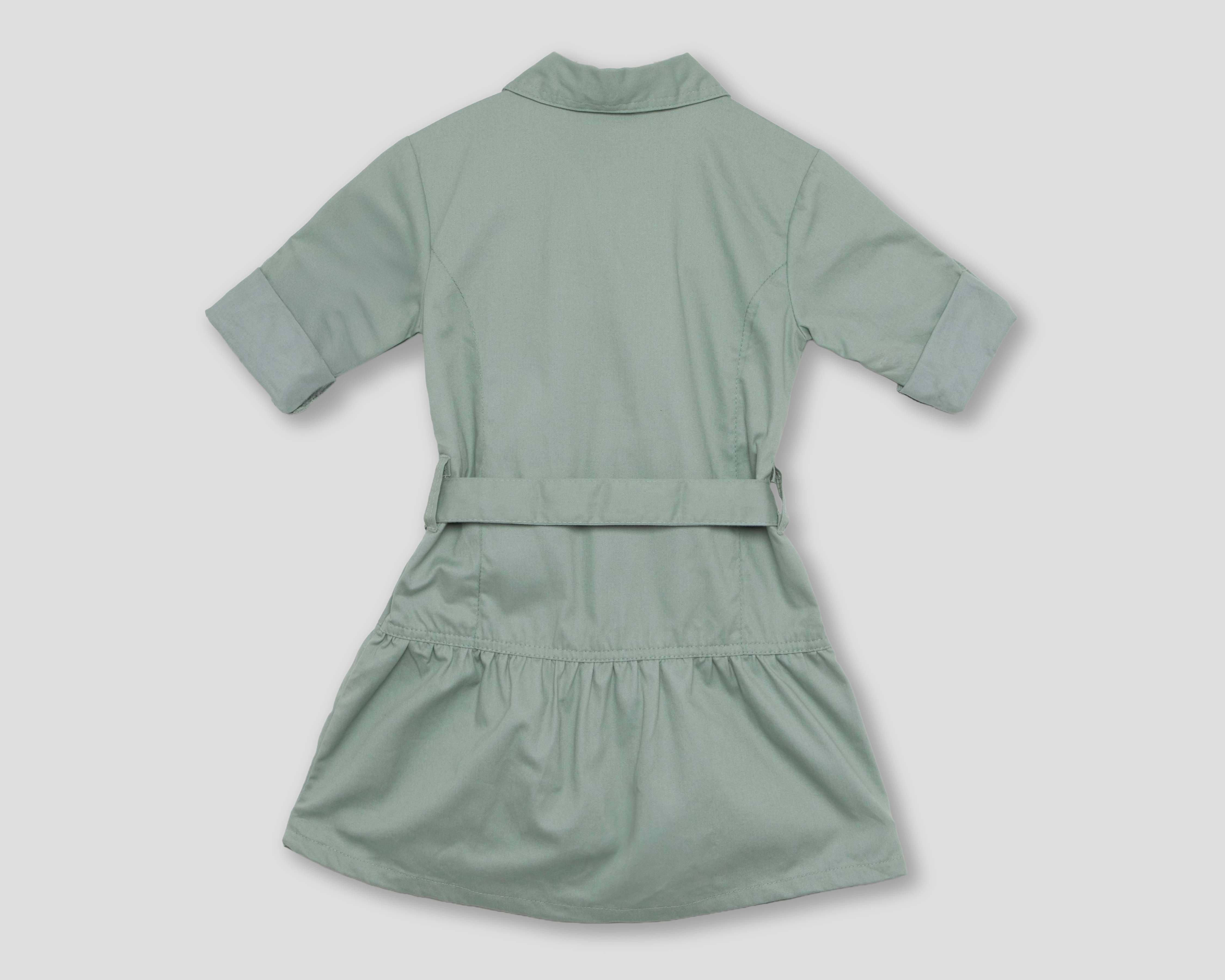 Foto 3 pulgar | Foto 2 | Vestido Verde Pink Velvet para Niña