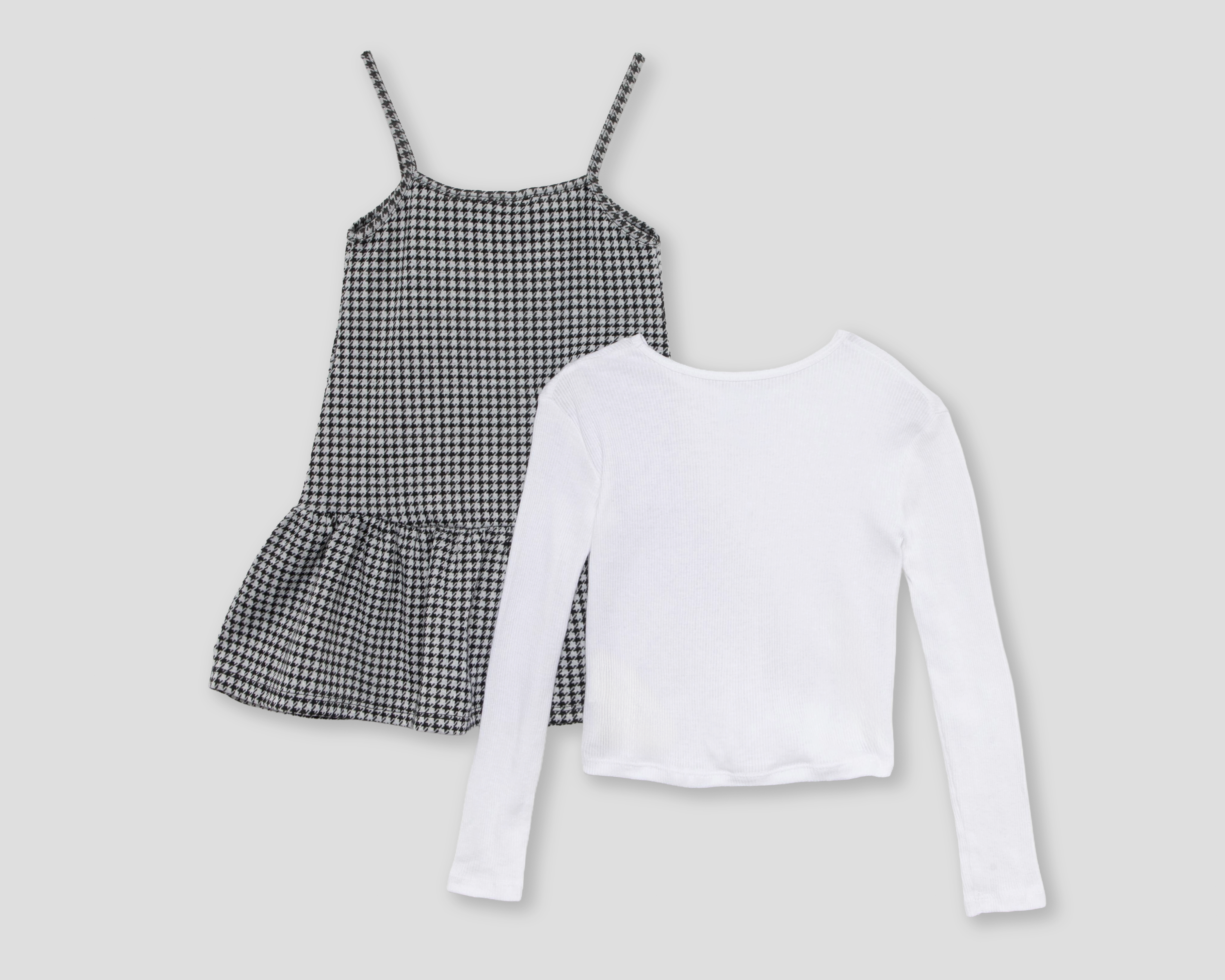 Foto 3 pulgar | Foto 2 | Vestido Multicolor Pink Velvet para Niña con Playera