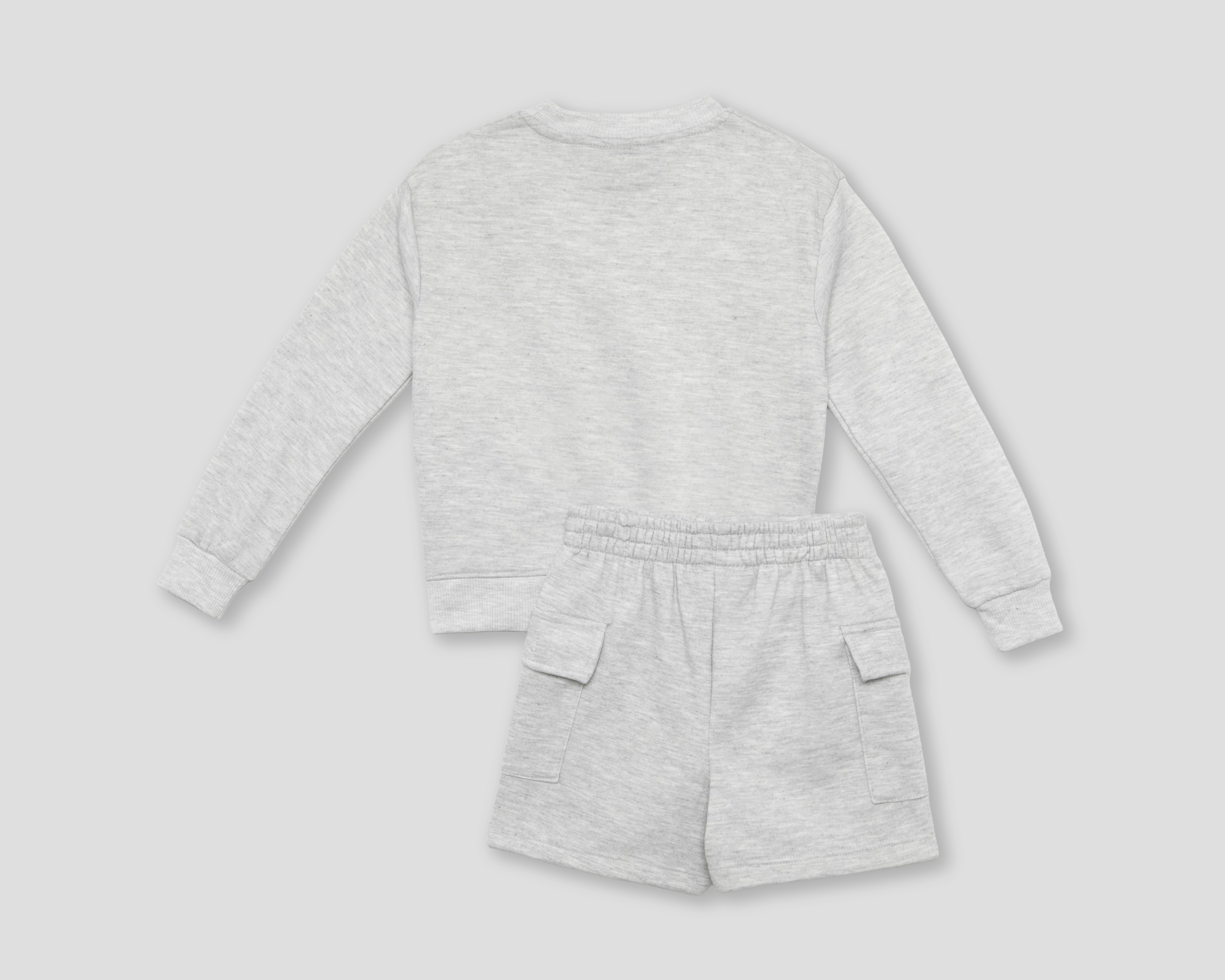 Foto 2 | Foto 2 | Sudadera y Short Pink Velvet para Niña