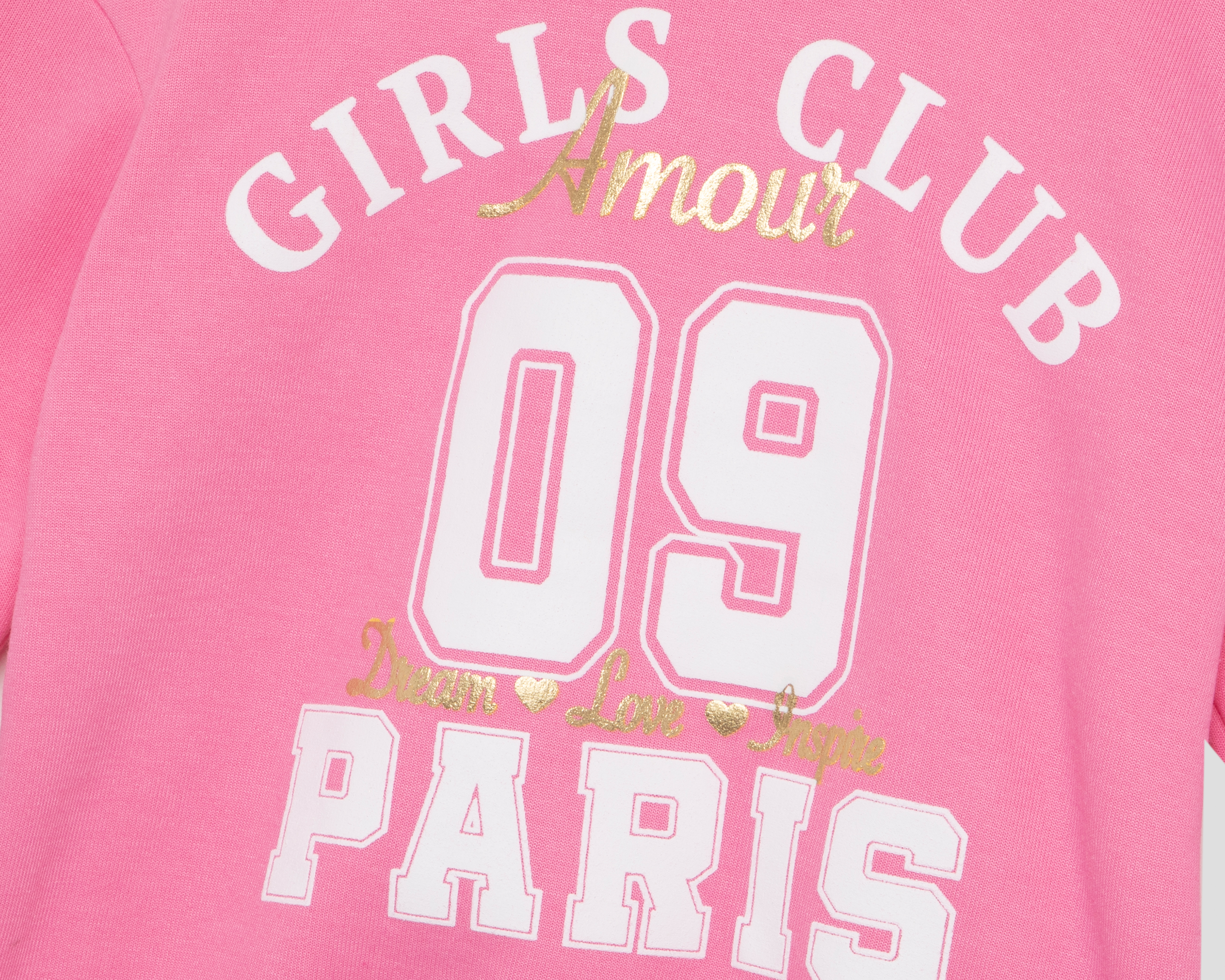 Foto 4 pulgar | Foto 3 | Sudadera y Short Pink Velvet para Niña