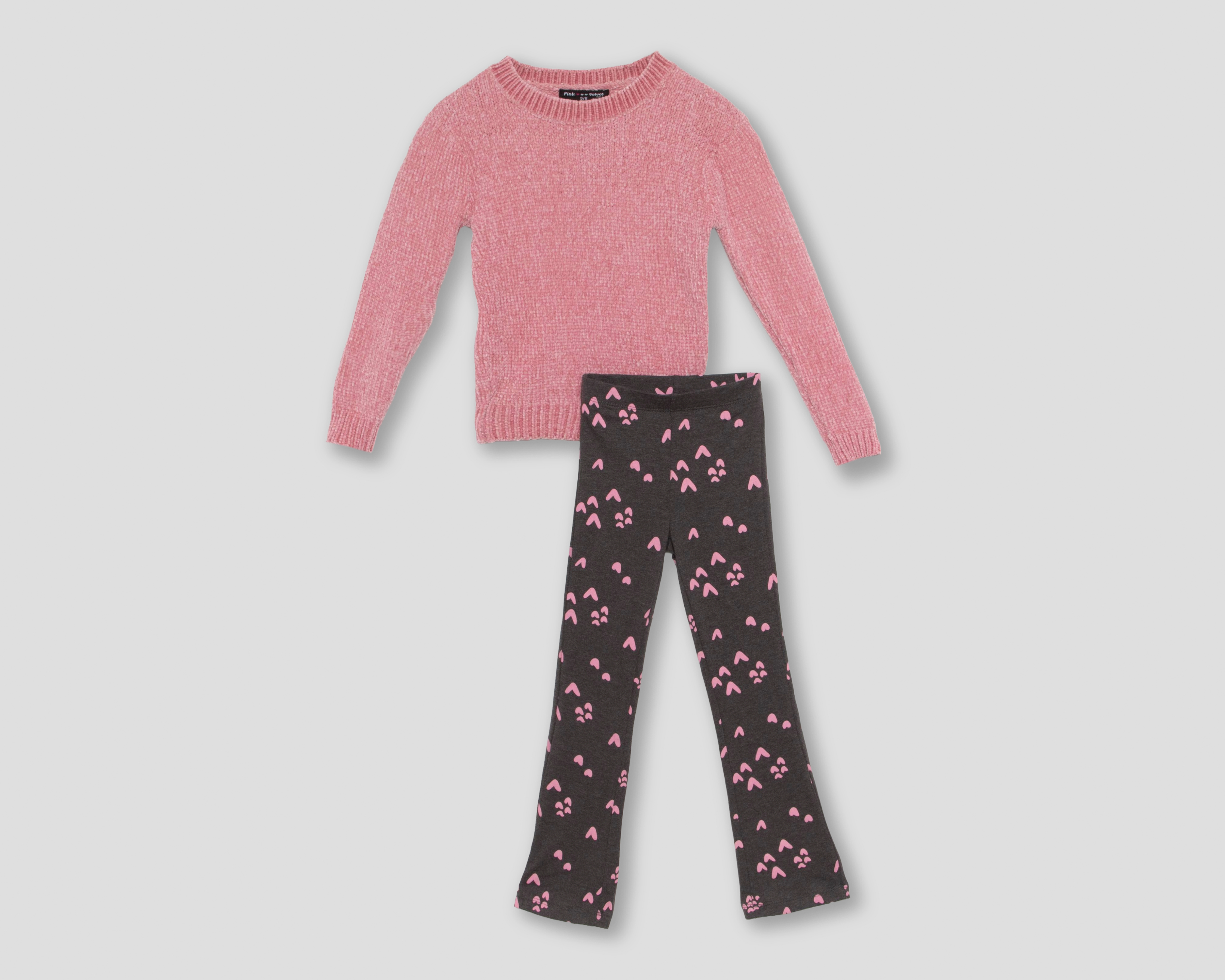 Foto 1 | Foto 1 | Suéter y Leggings Pink Velvet para Niña