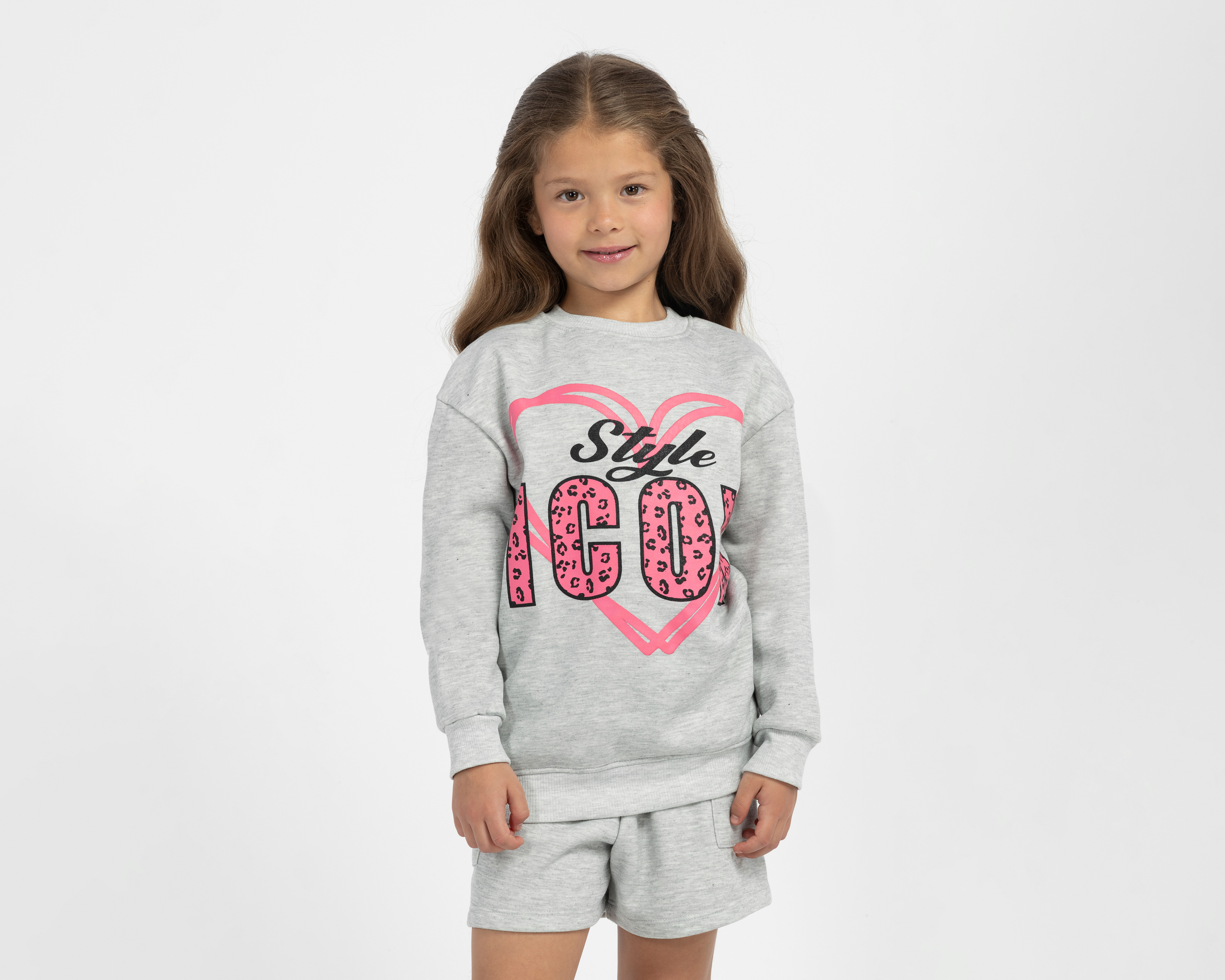 Foto 4 pulgar | Foto 3 | Short y Sudadera Pink Velvet para Niña