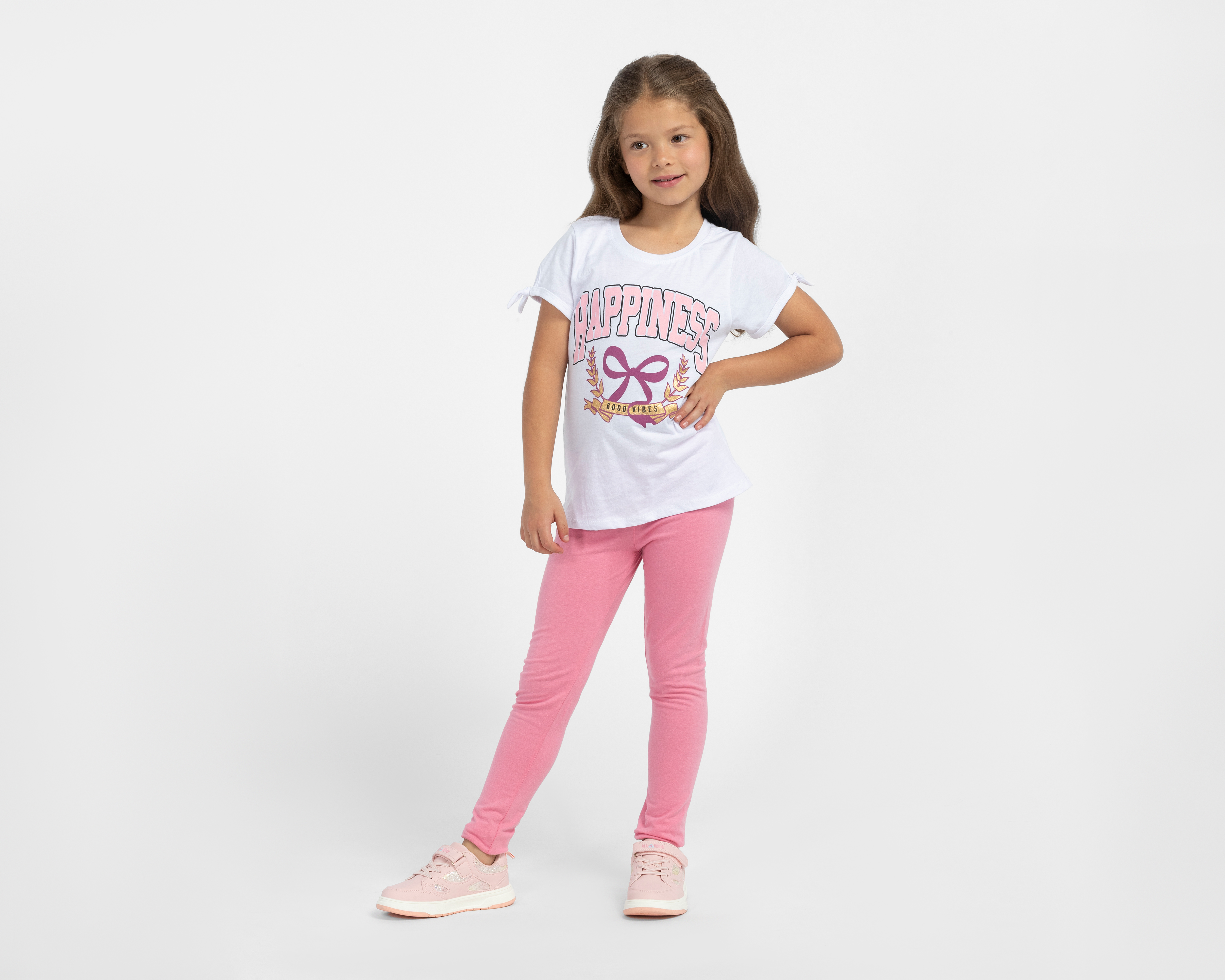 Conjunto Pink Velvet para Niña 4 Piezas