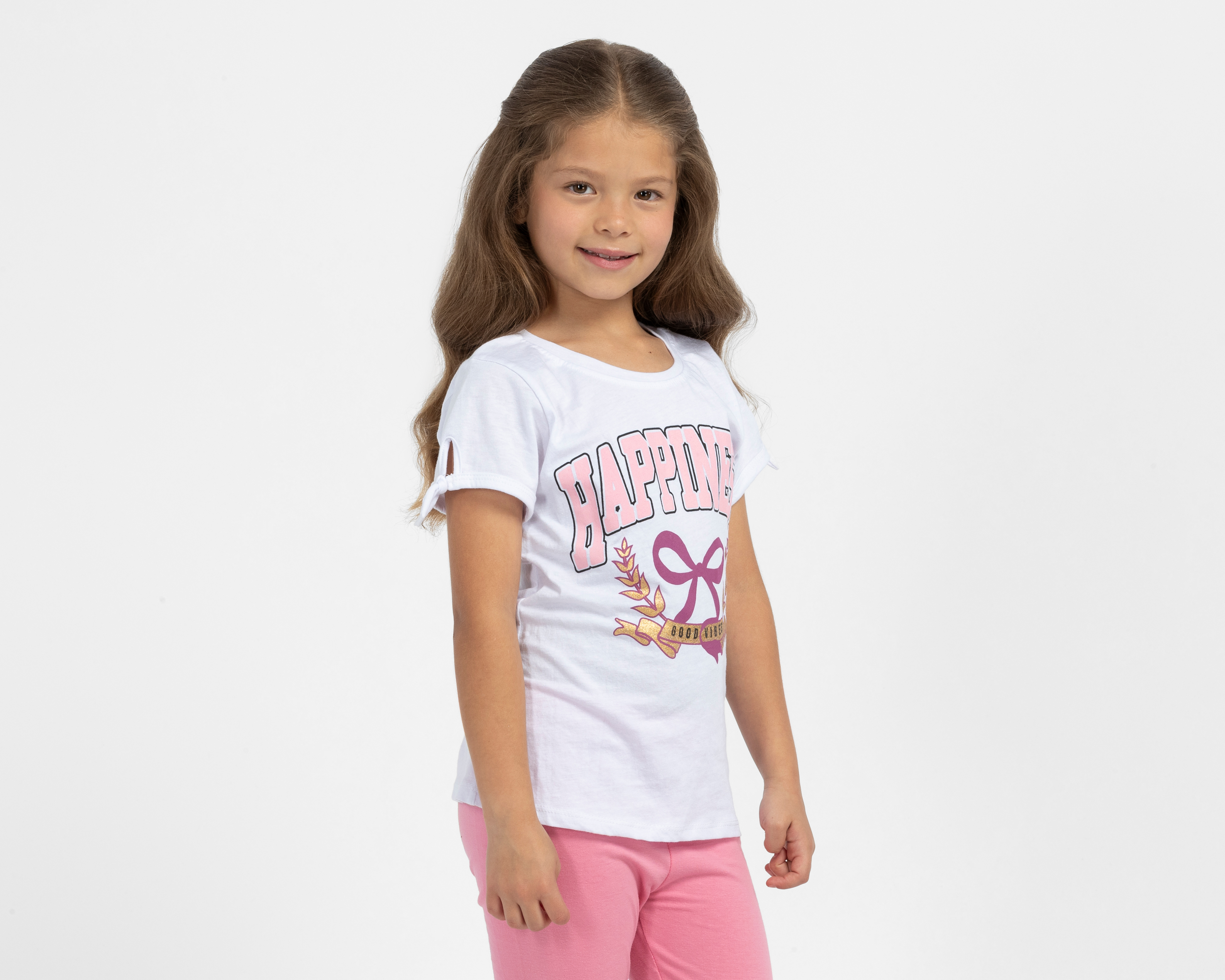 Foto 3 | Foto 3 | Conjunto Pink Velvet para Niña 4 Piezas