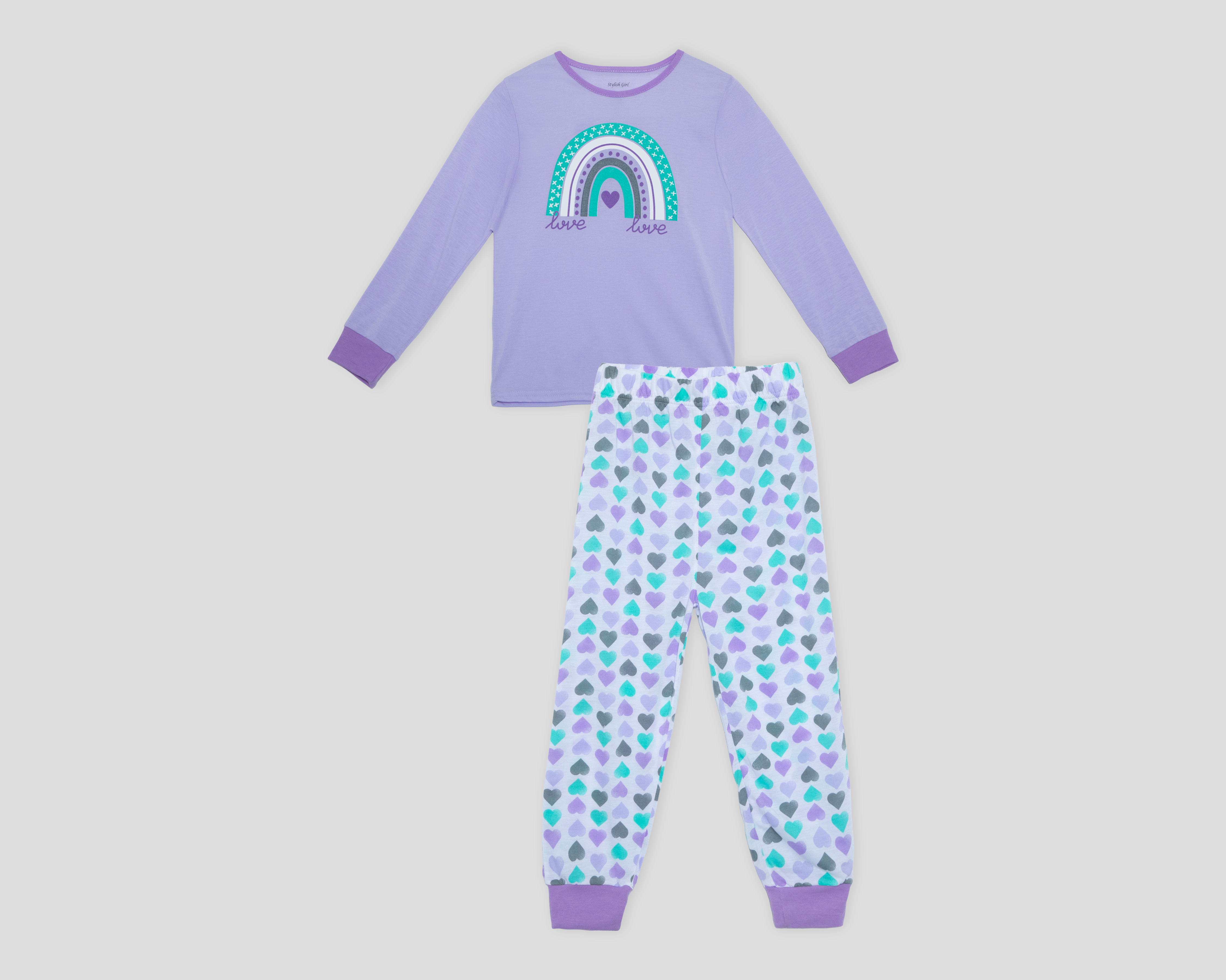 Foto 1 | Foto 1 | Pijama para Niña Estampada Stylish Girl