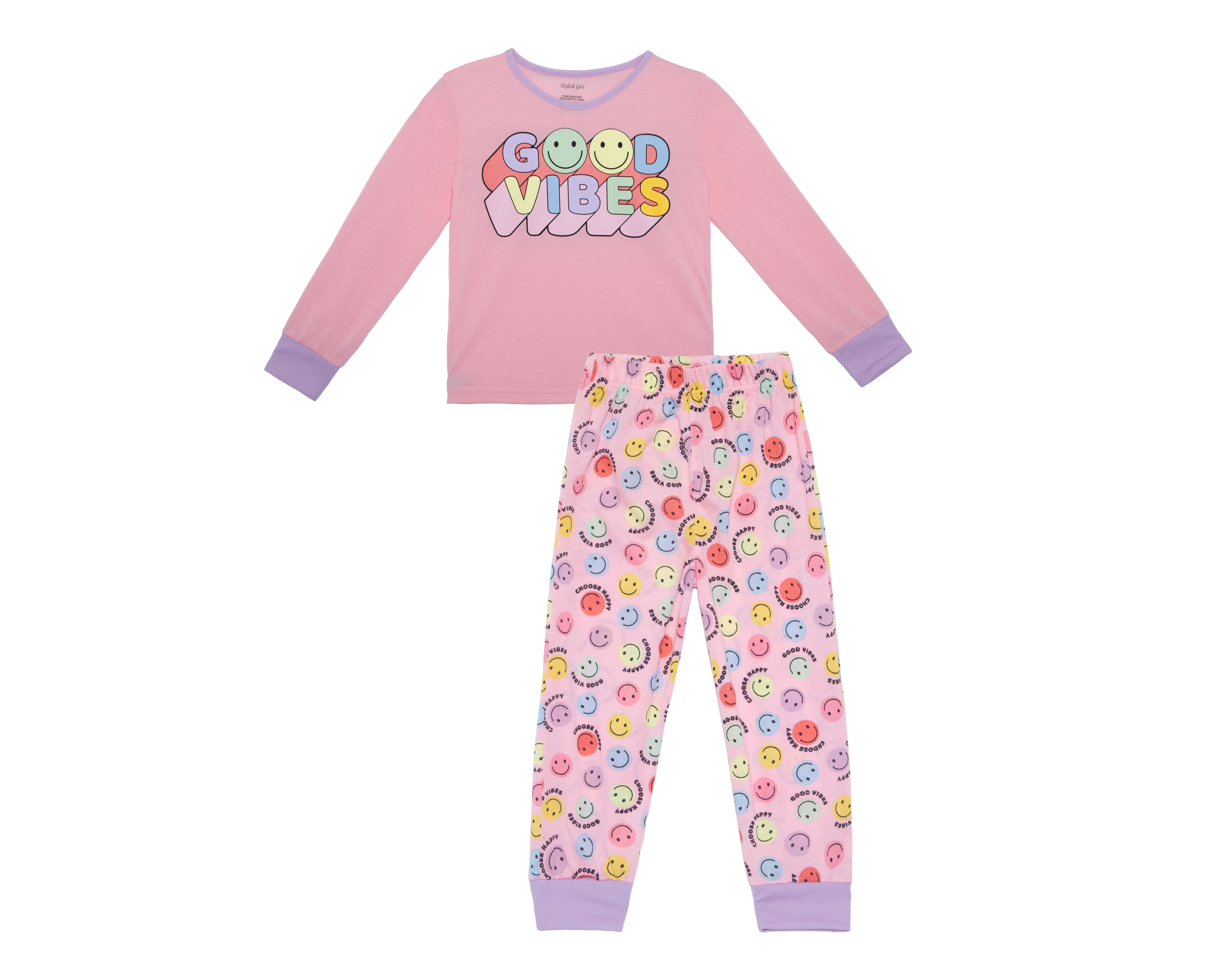 Pijama para Niña Estampada Stylish Girl