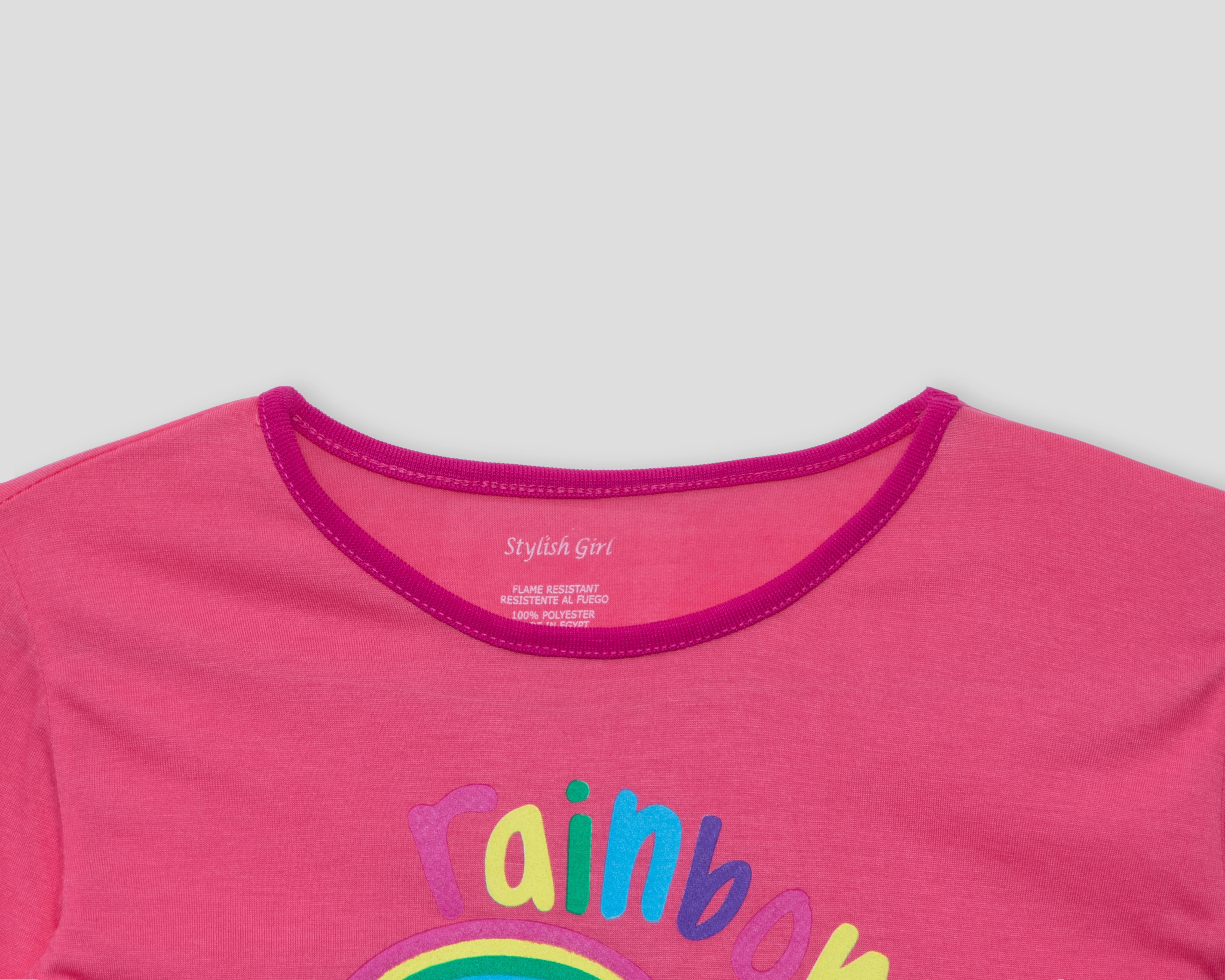 Foto 4 pulgar | Foto 3 | Pijama para Niña de Arcoíris Stylish Girl