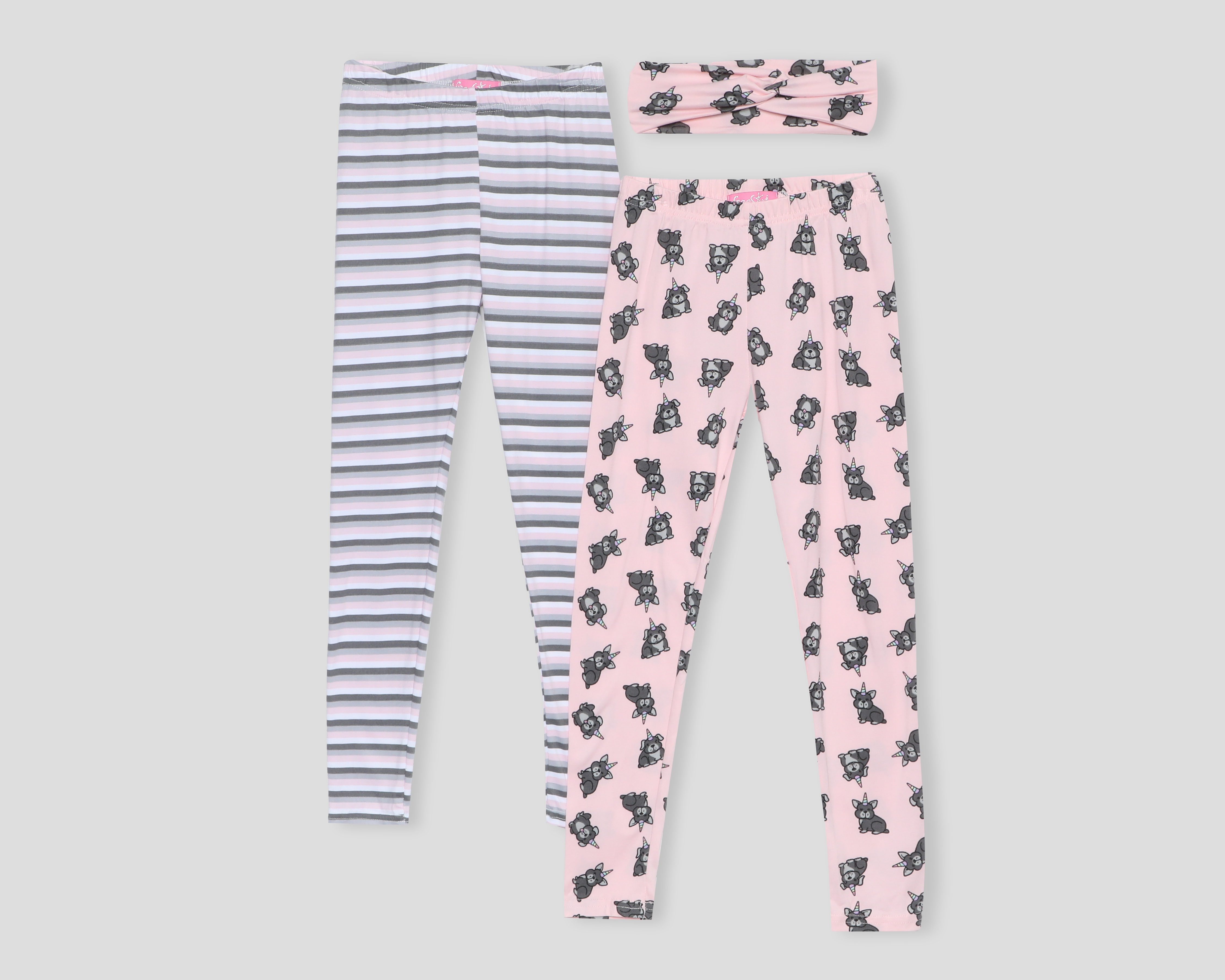 Leggings Freestyle Revolution para Niña 3 Piezas con Tiara