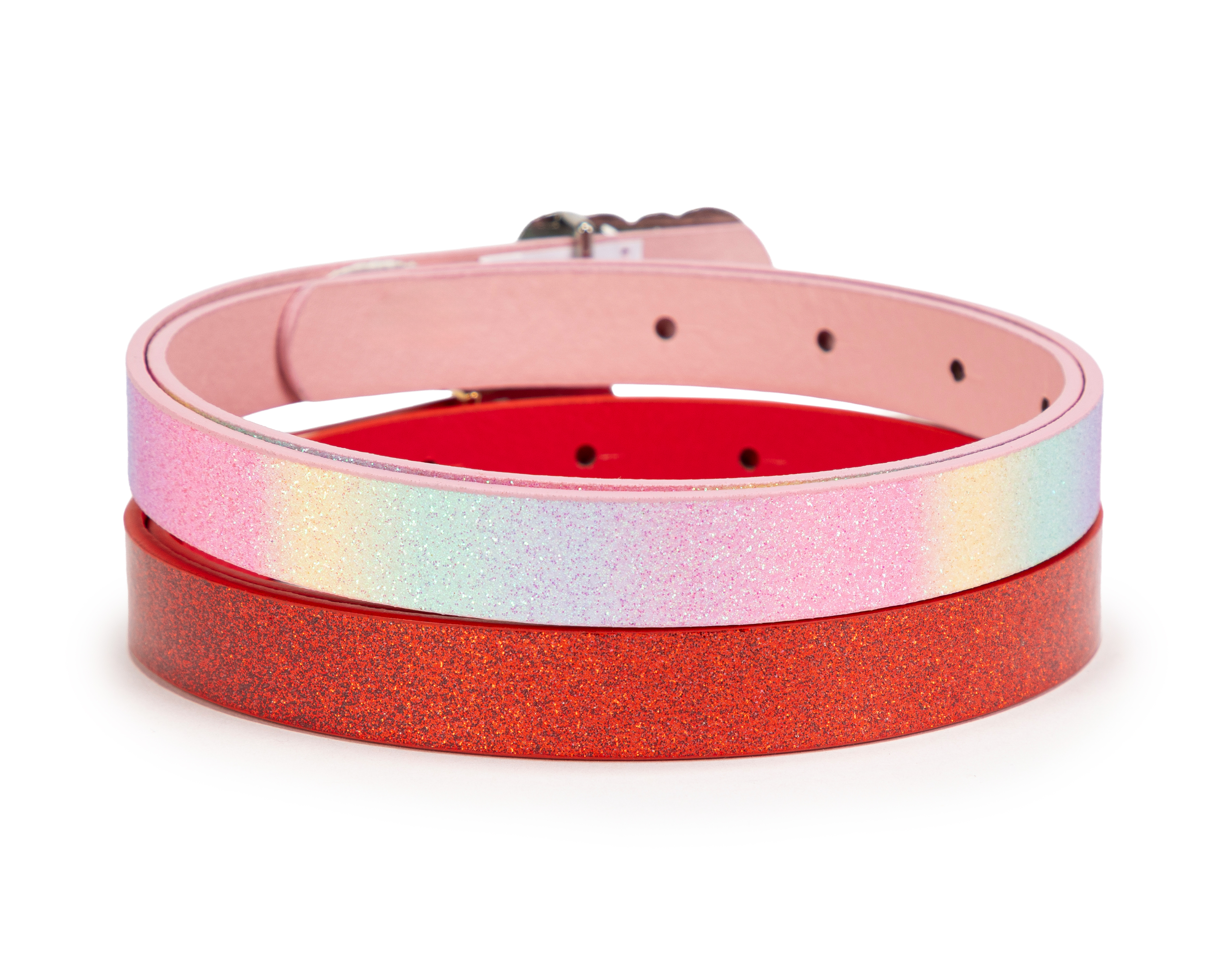 Foto 3 pulgar | Foto 2 | Cinturón para Niña Girls Attitude con Glitter 2 Piezas