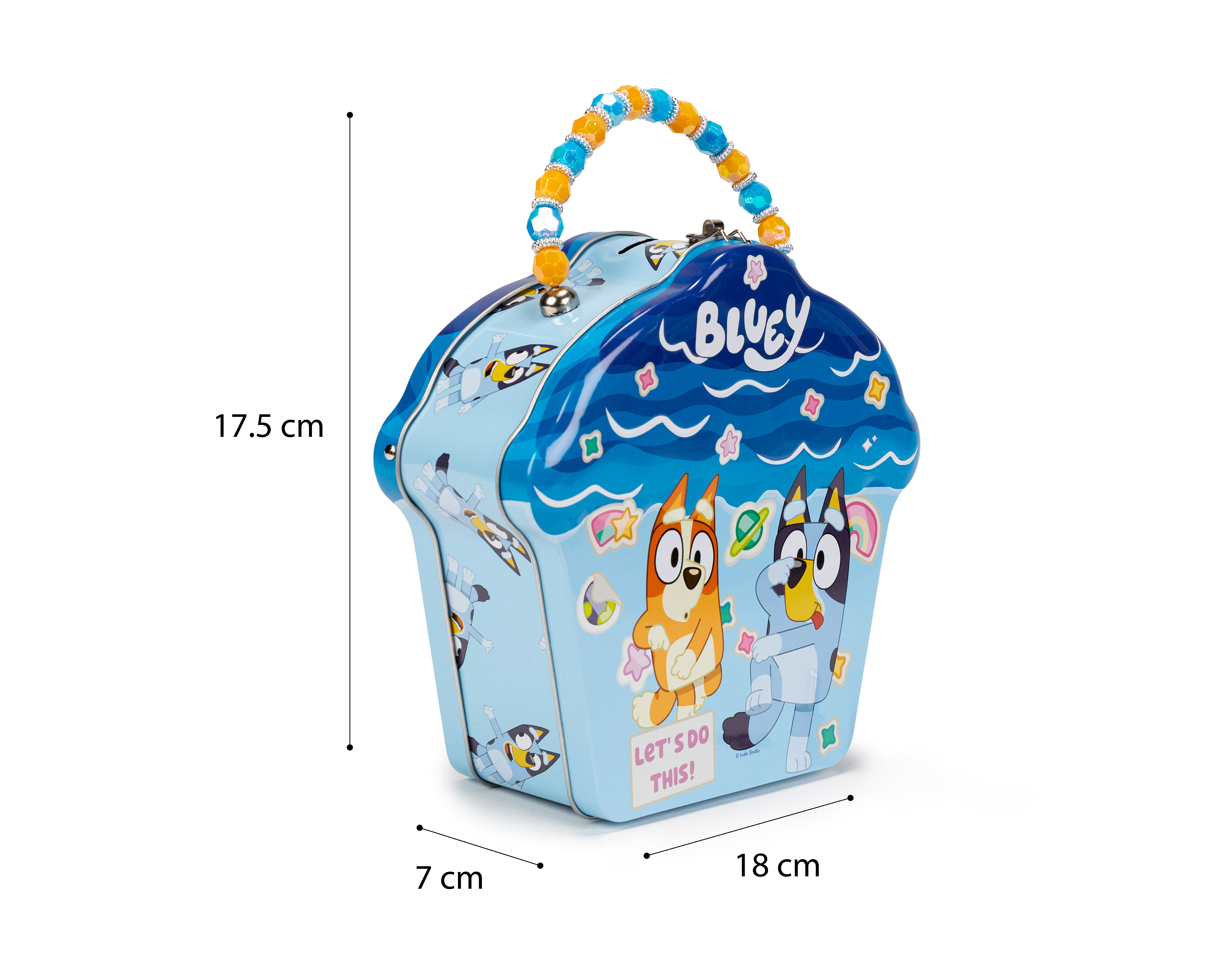 Foto 6 pulgar | Foto 5 | Alcancía Bluey de Metal