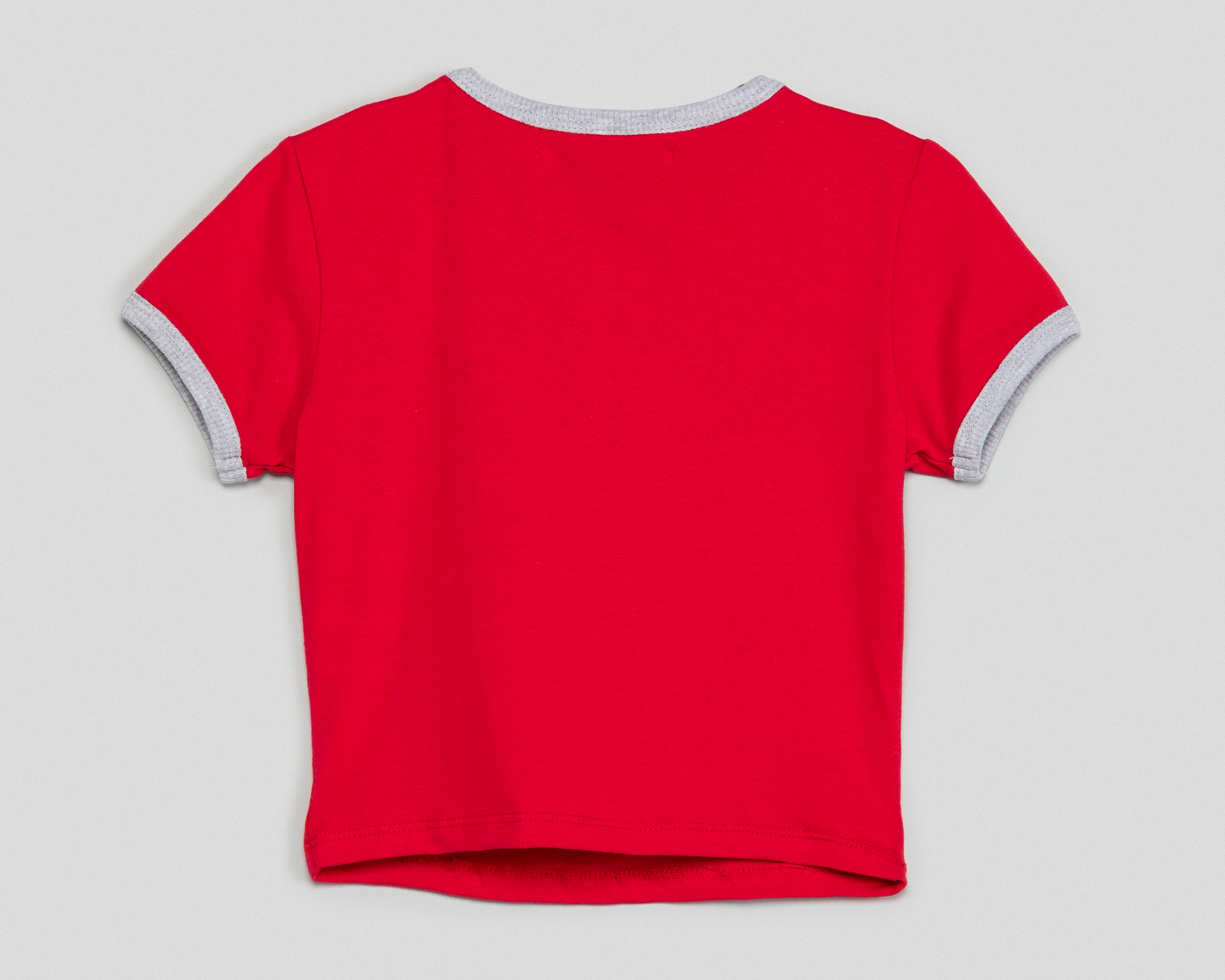 Foto 2 | Foto 2 | Playera de Cuello Redondo Roja Refill para Niña