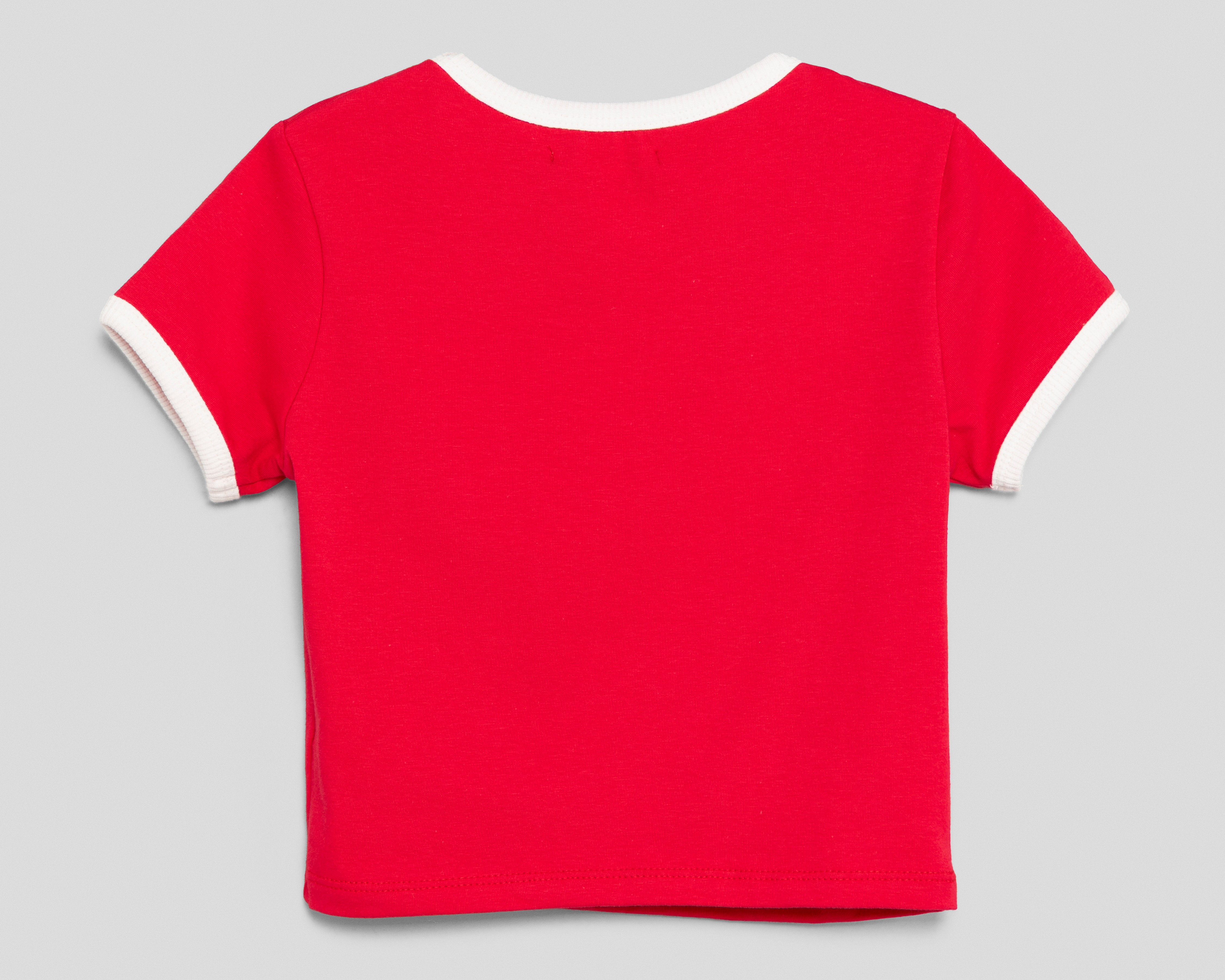 Foto 2 | Foto 2 | Playera de Cuello Redondo Roja Girls Attitude para Niña