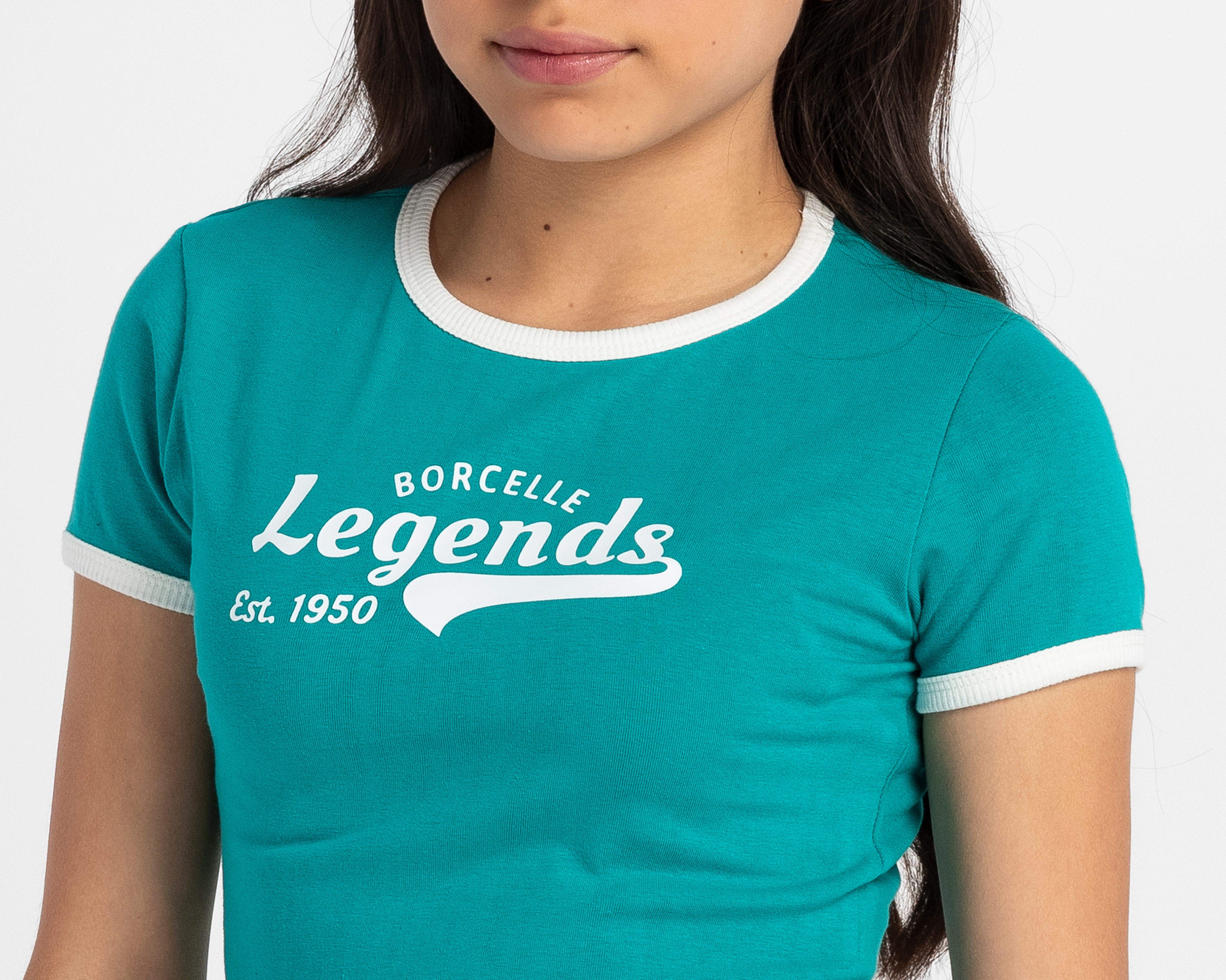 Foto 5 pulgar | Foto 4 | Playera de Cuello Redondo Aqua Refill para Niña