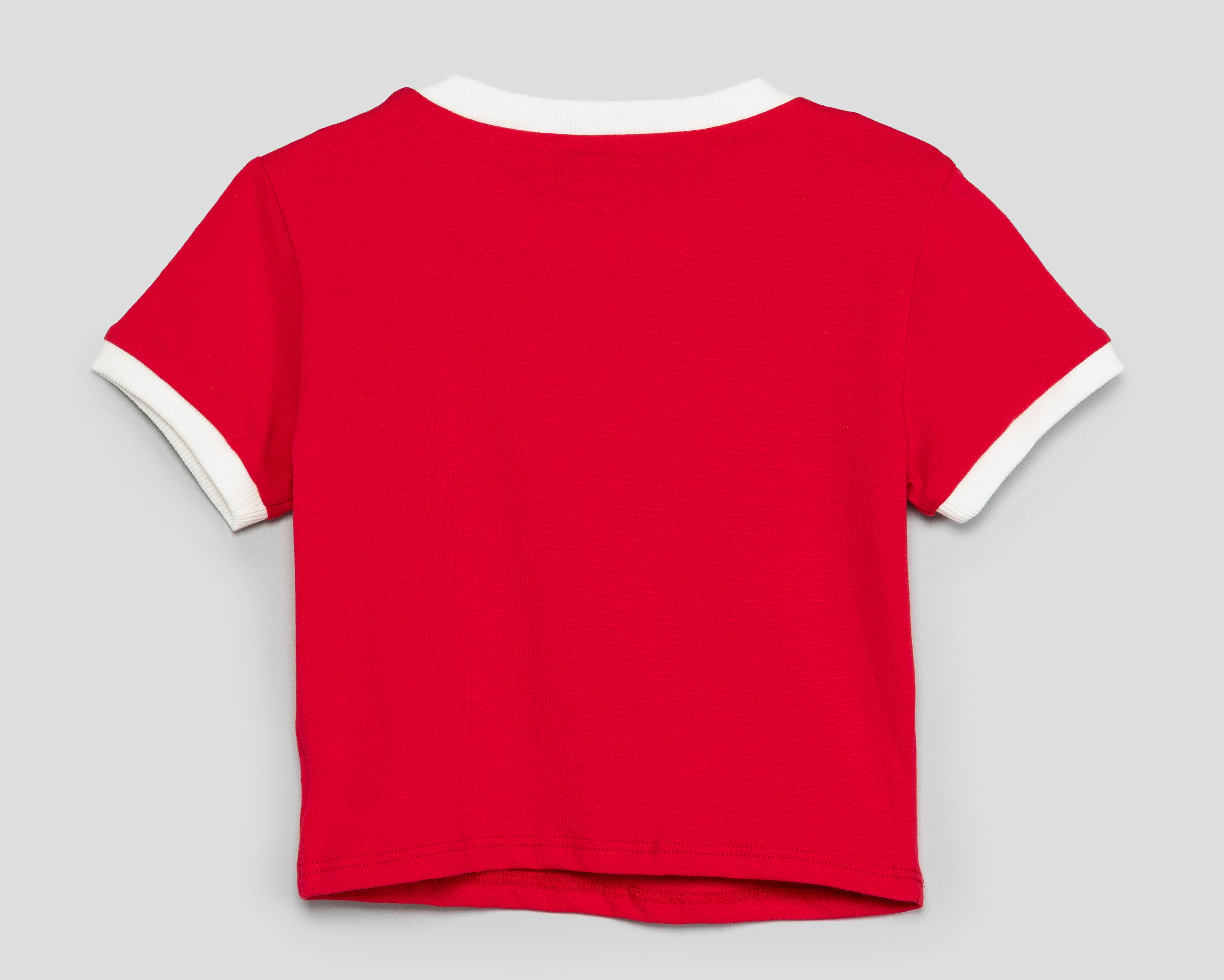 Foto 2 | Foto 2 | Playera de Cuello Redondo Roja Refill para Niña