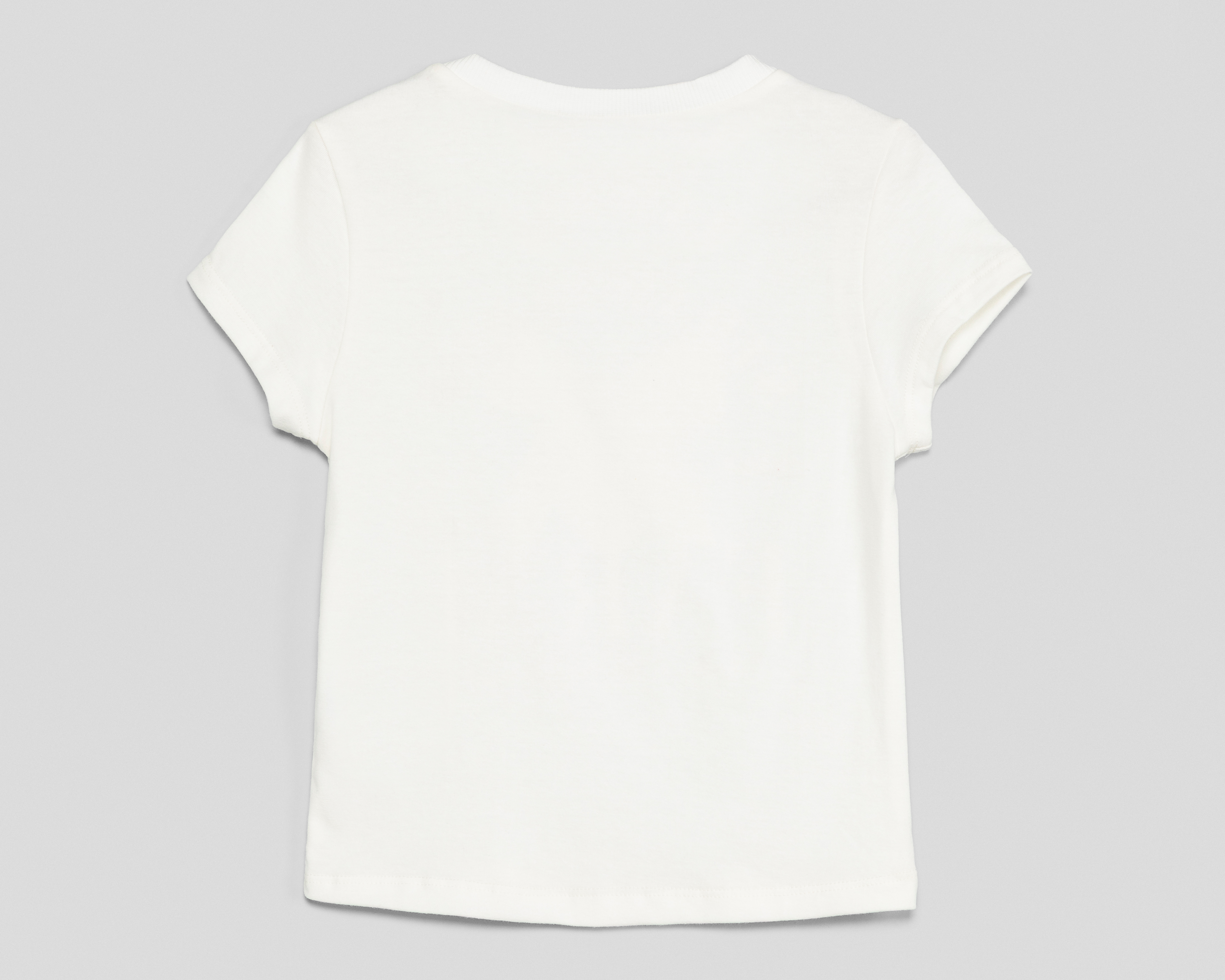 Foto 3 pulgar | Foto 2 | Playera de Cuello Redondo Blanca Girls Attitude para Niña