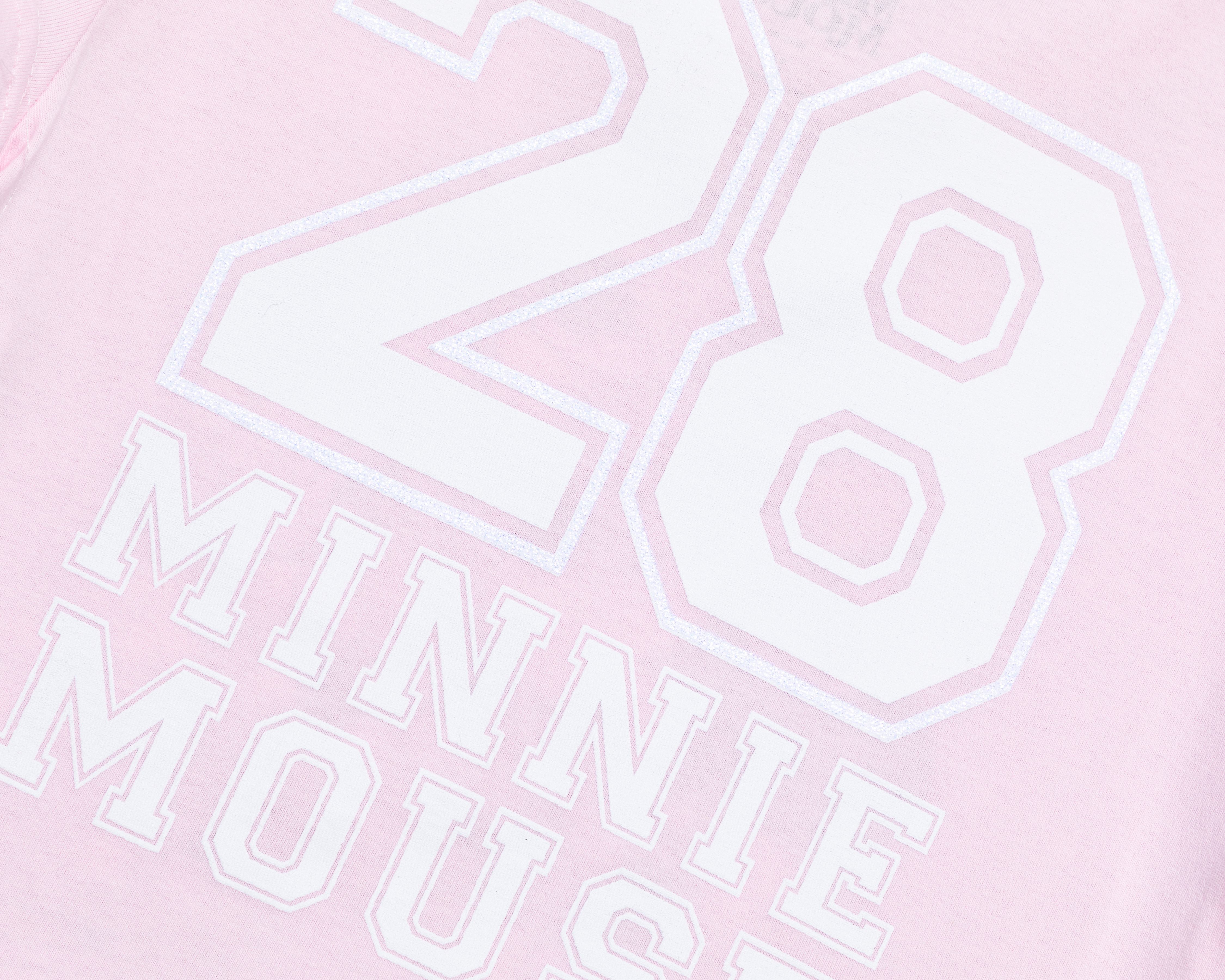 Foto 4 | Foto 4 | Playera de Cuello Redondo Rosa Disney para Niña