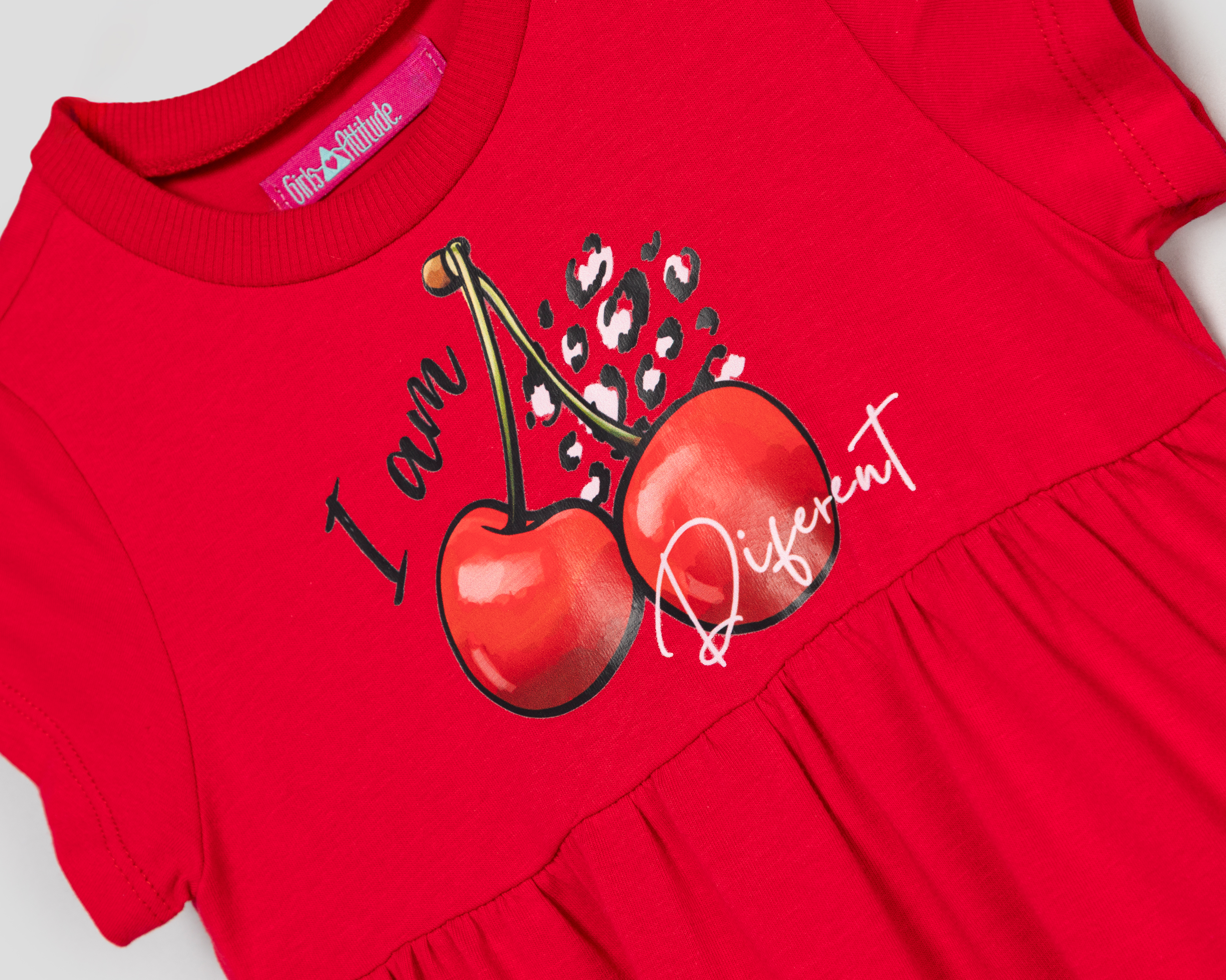 Foto 3 | Foto 3 | Vestido Rojo Girls Attitude para Niña