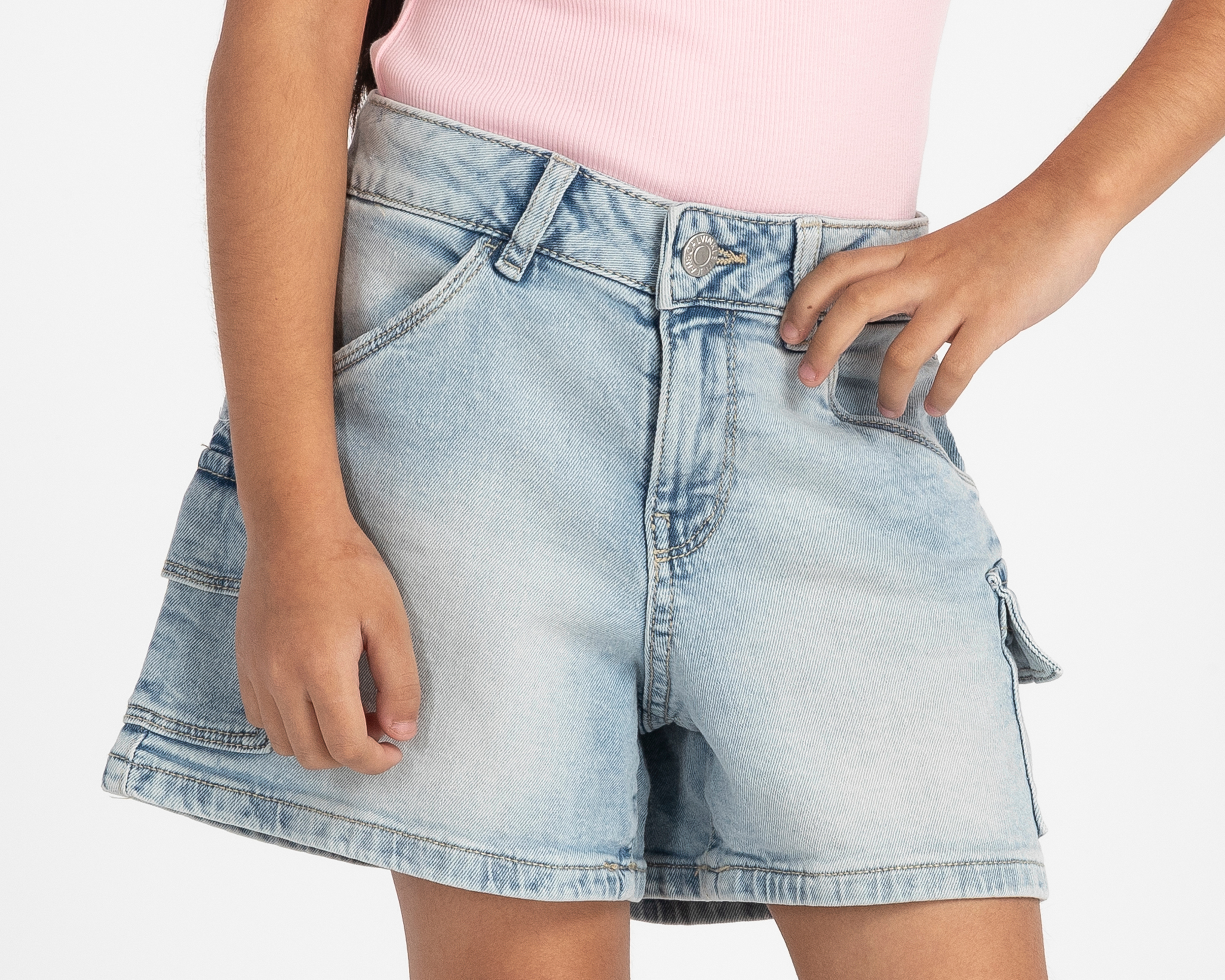 Foto 5 pulgar | Foto 4 | Short Calvin Klein Juvenil