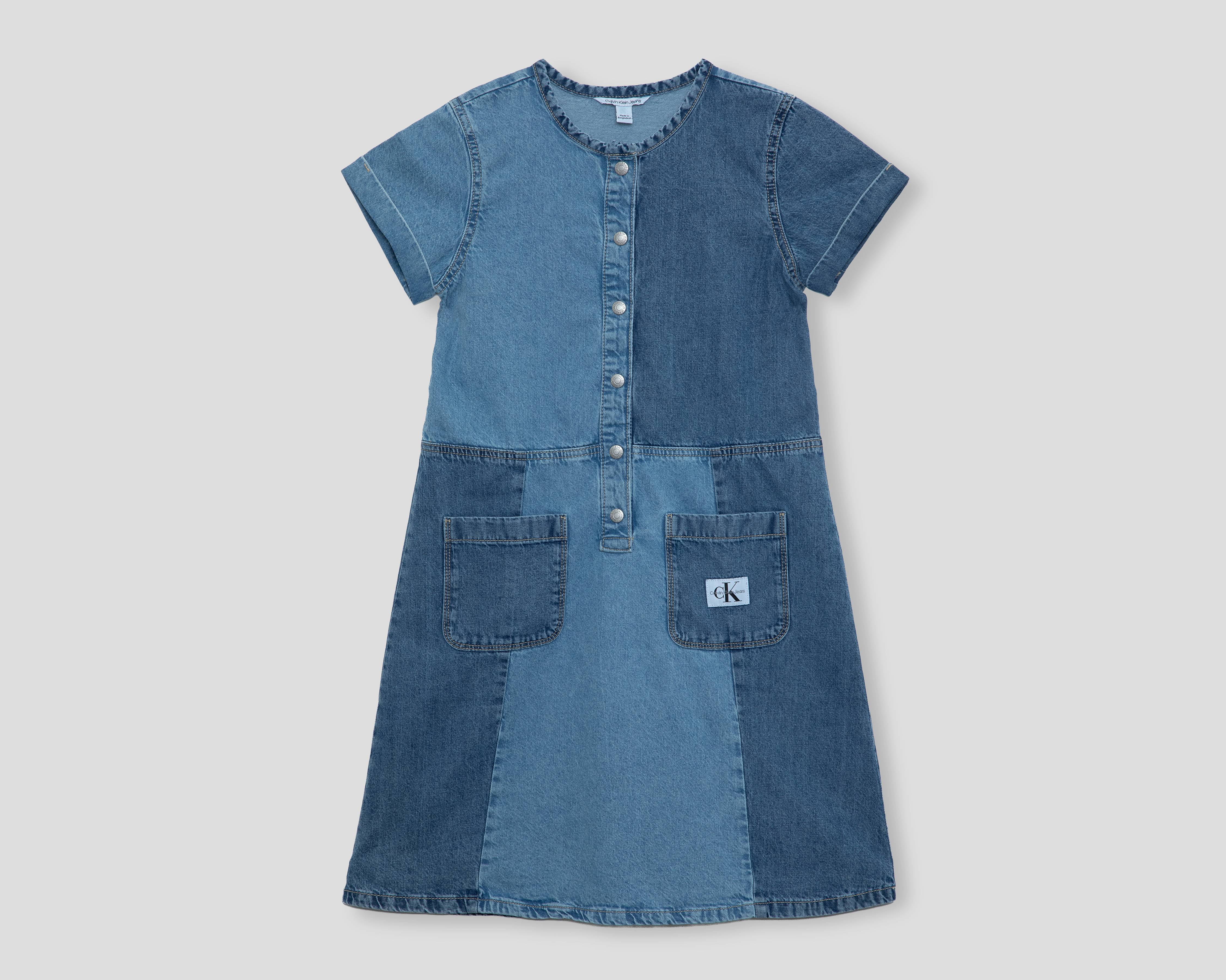 Vestido Azul Calvin Klein para Niña