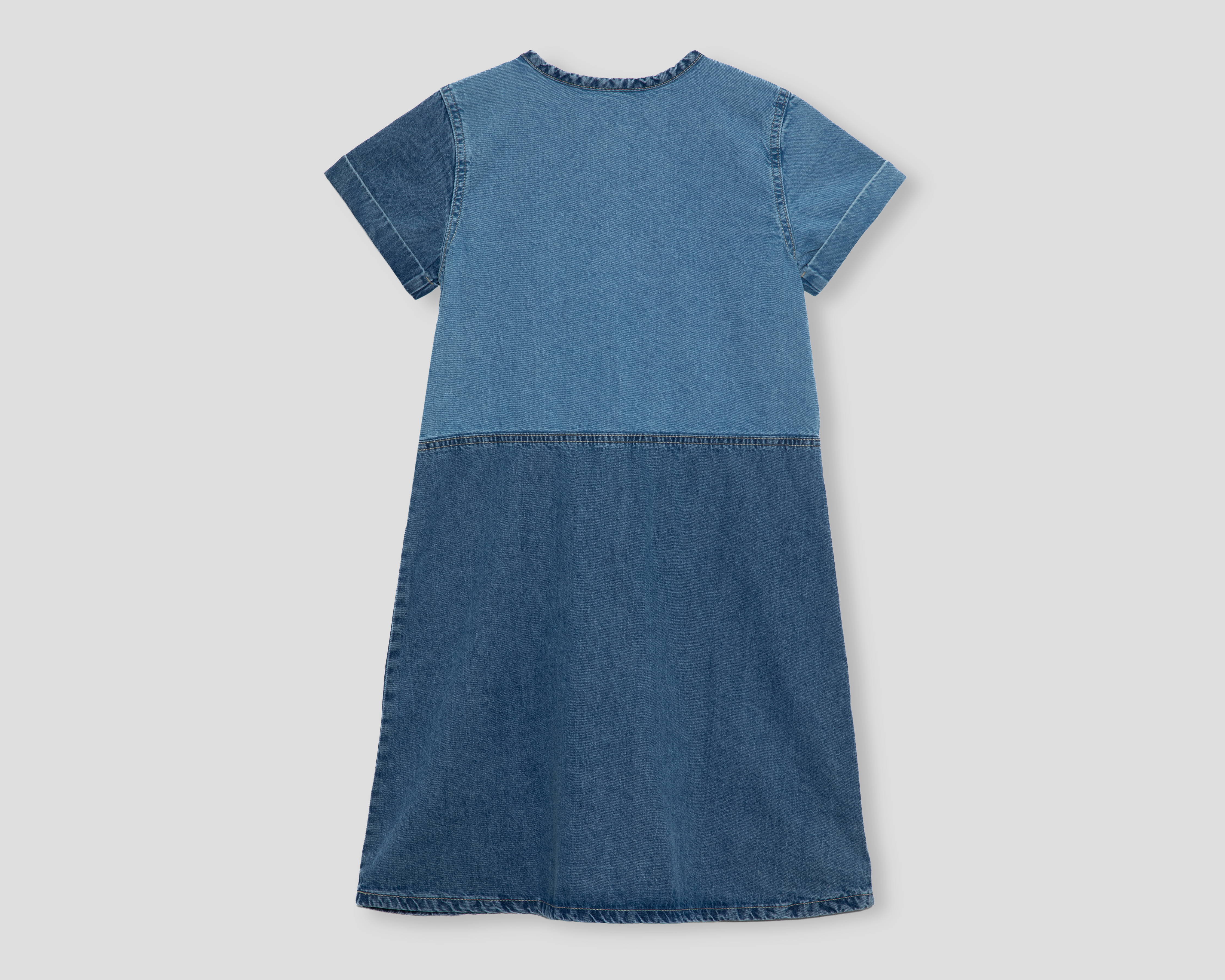 Foto 2 | Foto 2 | Vestido Azul Calvin Klein para Niña