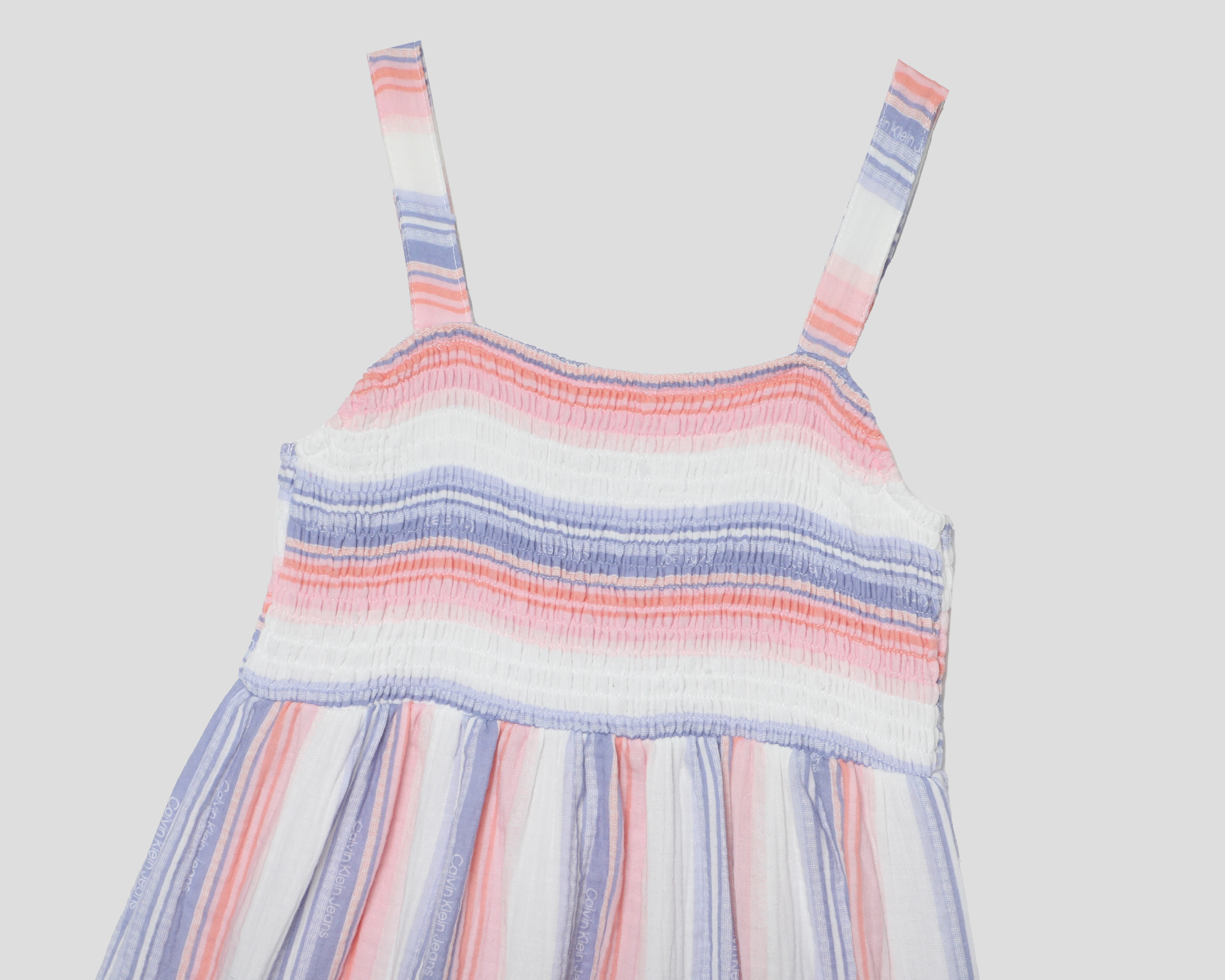 Foto 4 pulgar | Foto 3 | Vestido Multicolor Calvin Klein para Niña