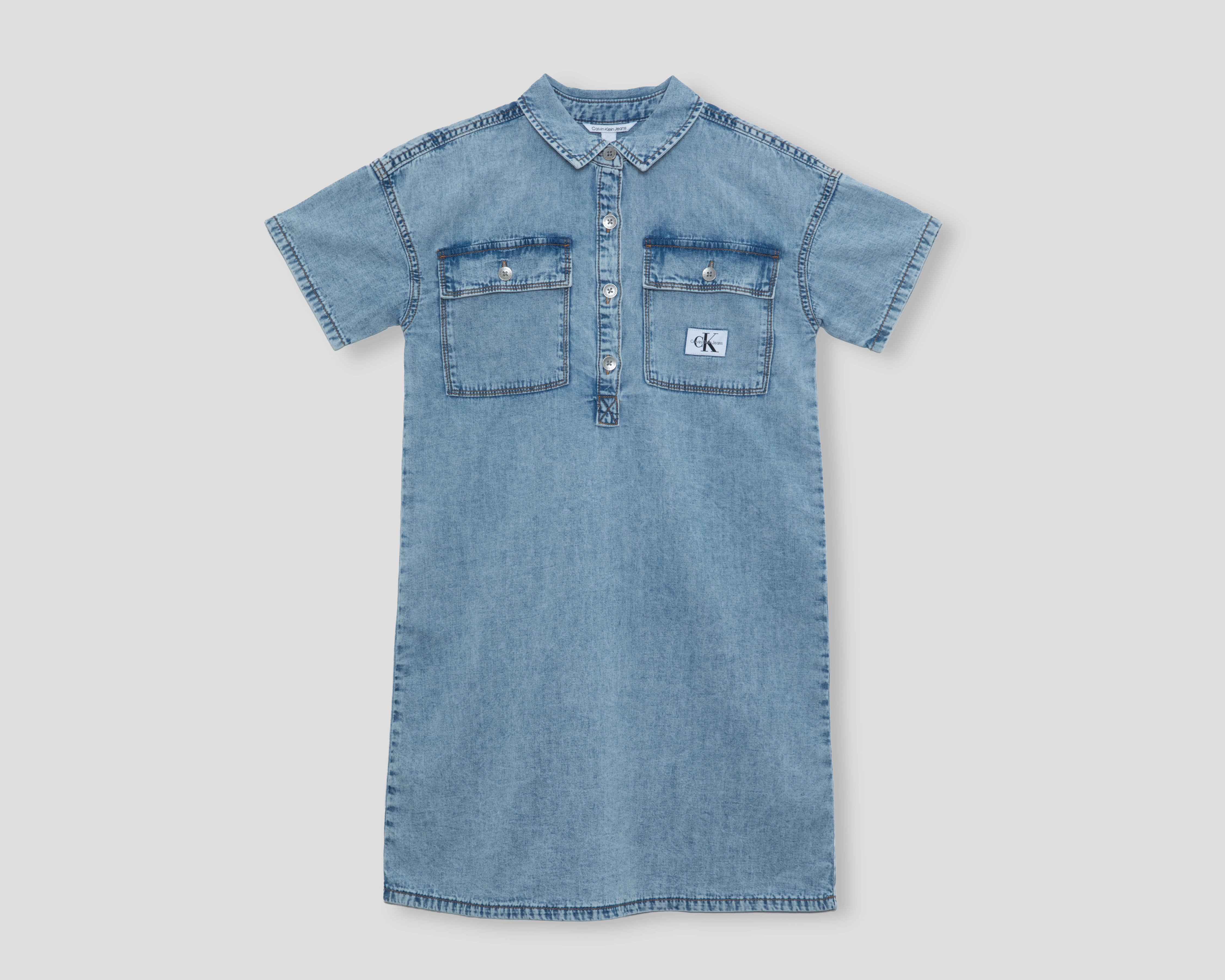 Vestido Azul Calvin Klein para Niña