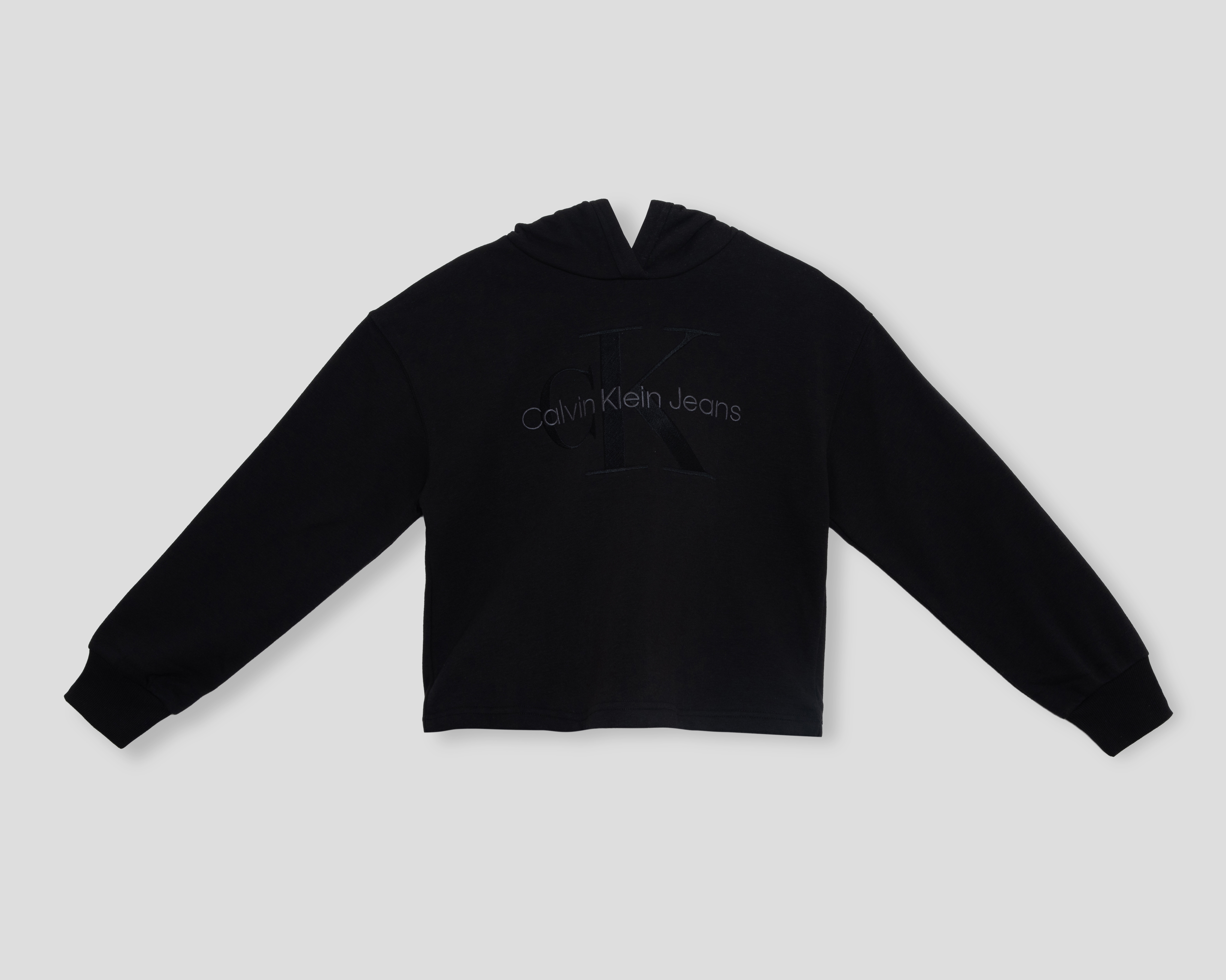 Foto 2 pulgar | Foto 1 | Sudadera con Capucha Calvin Klein para Niña