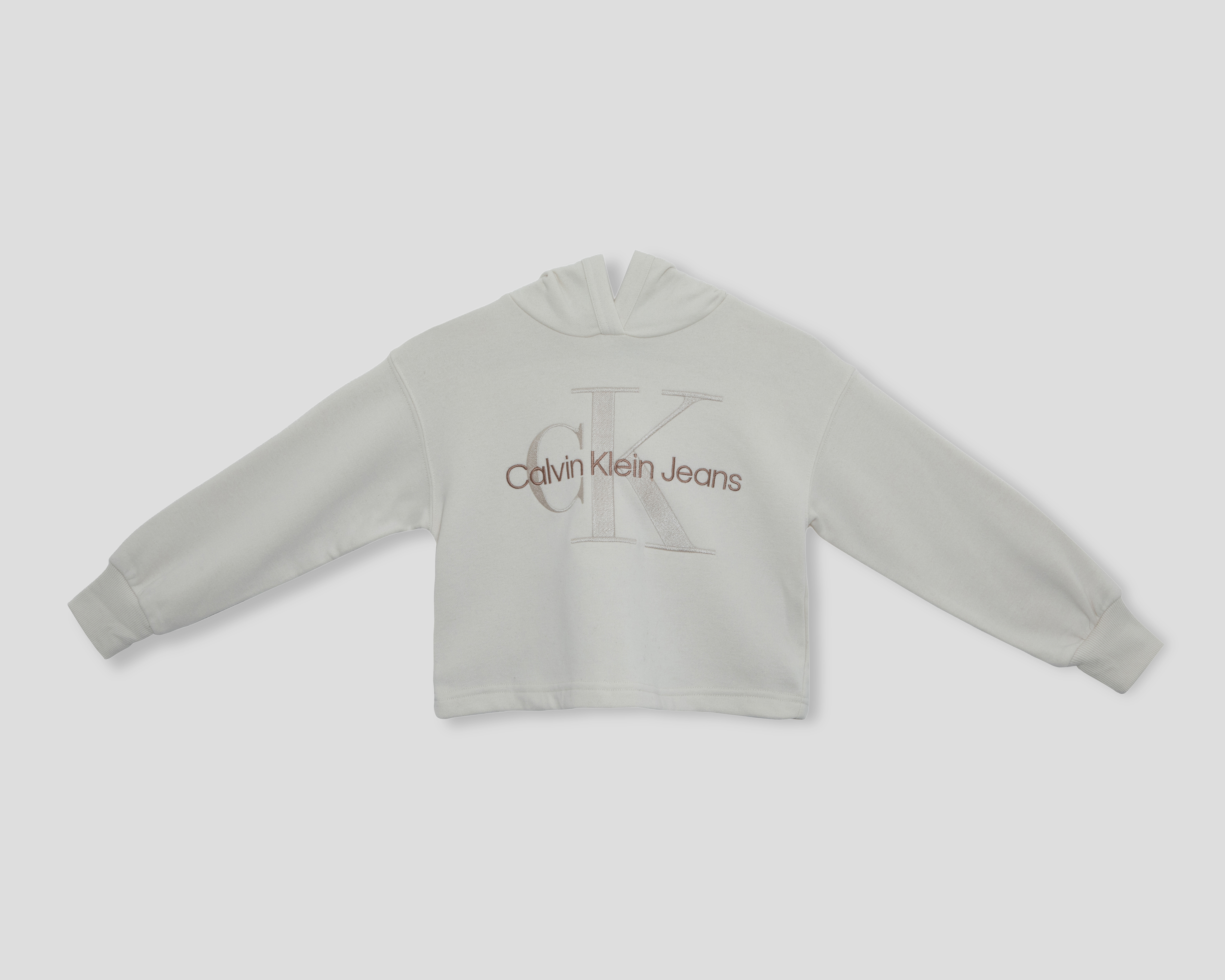 Foto 2 pulgar | Foto 1 | Sudadera con Capucha Calvin Klein para Niña