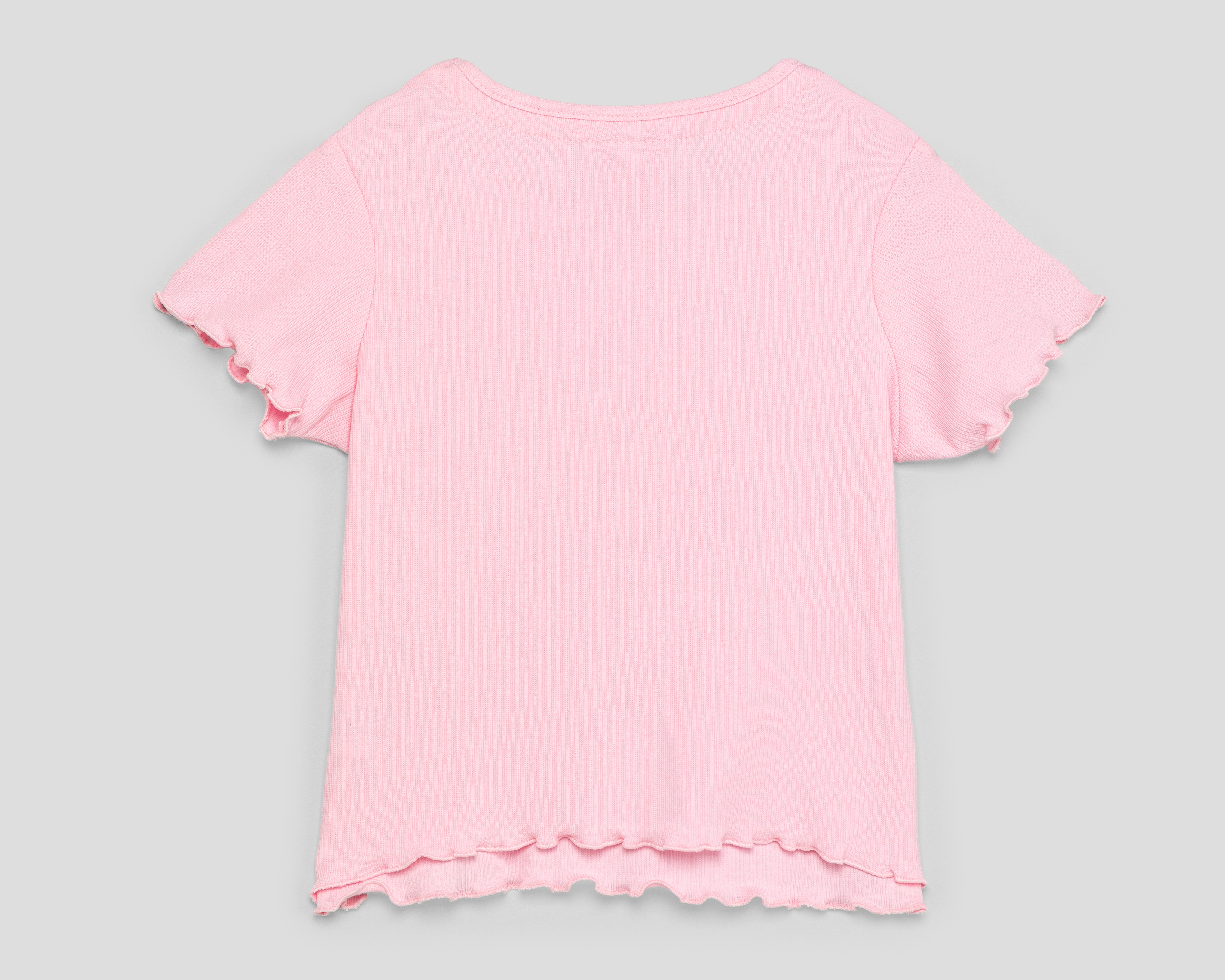 Foto 3 pulgar | Foto 2 | Playera de Cuello Redondo Rosa Hello Kitty para Niña