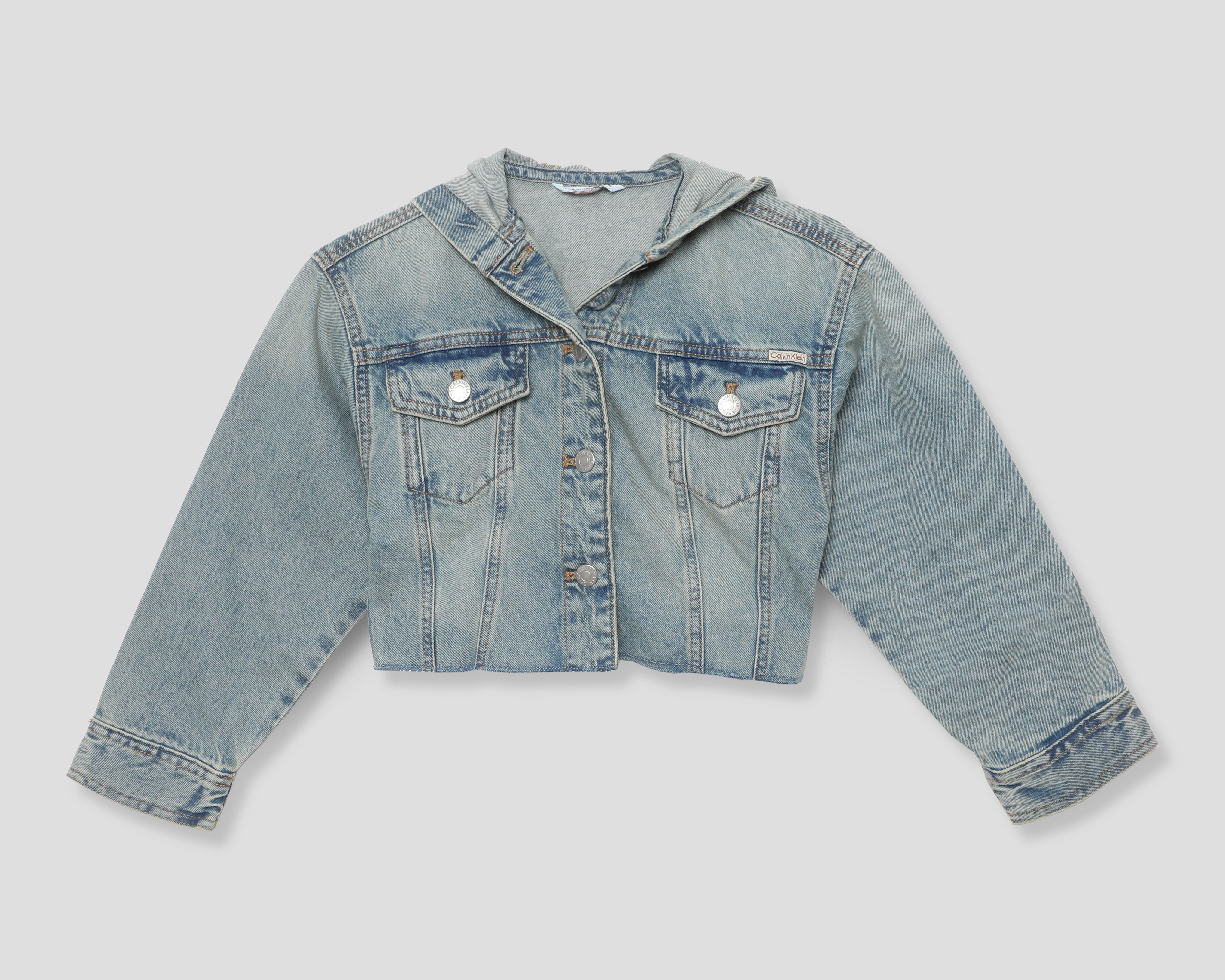 Chamarra con Capucha Calvin Klein para Niña