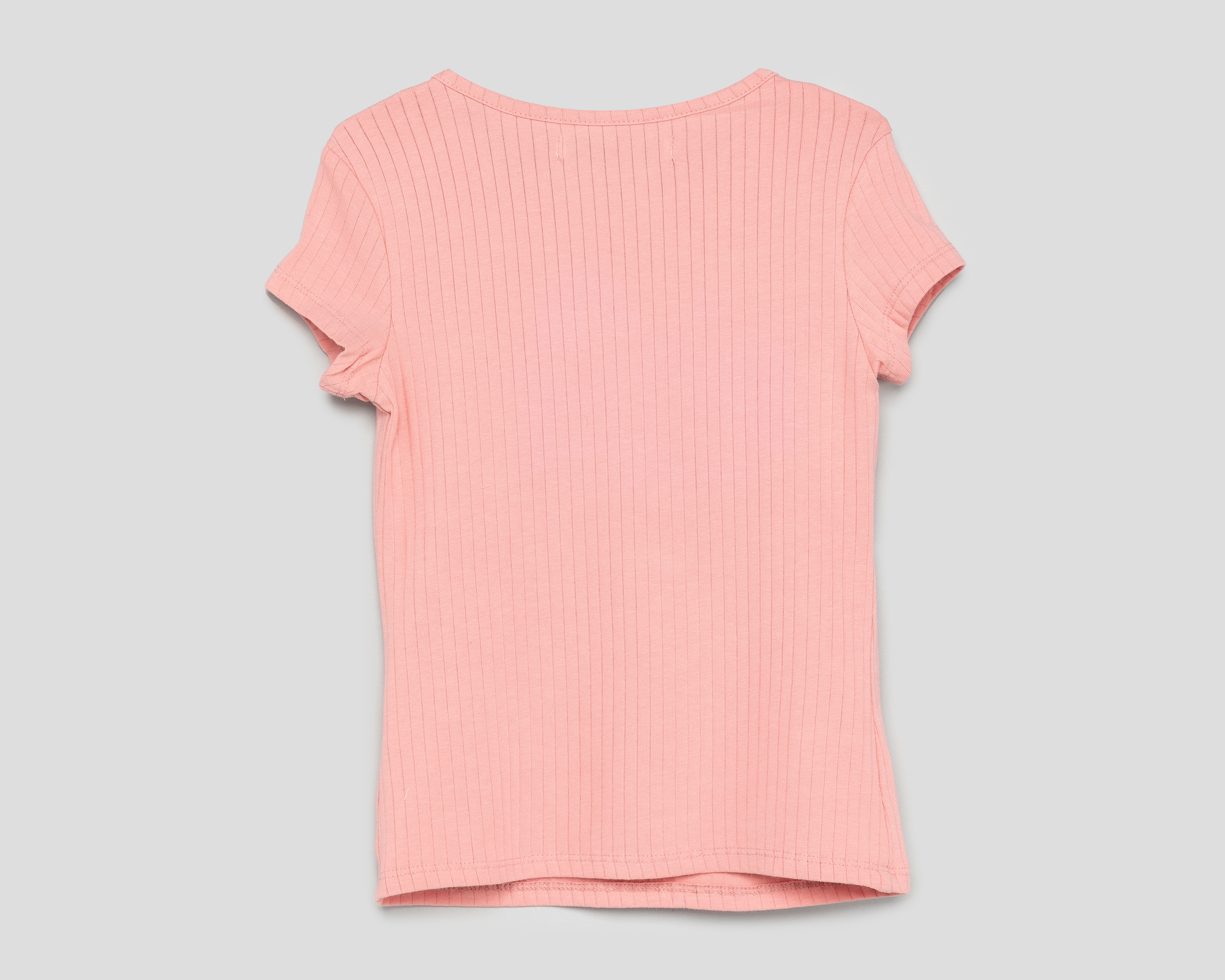 Foto 3 pulgar | Foto 2 | Playera de Cuello Redondo Rosa Refill para Niña