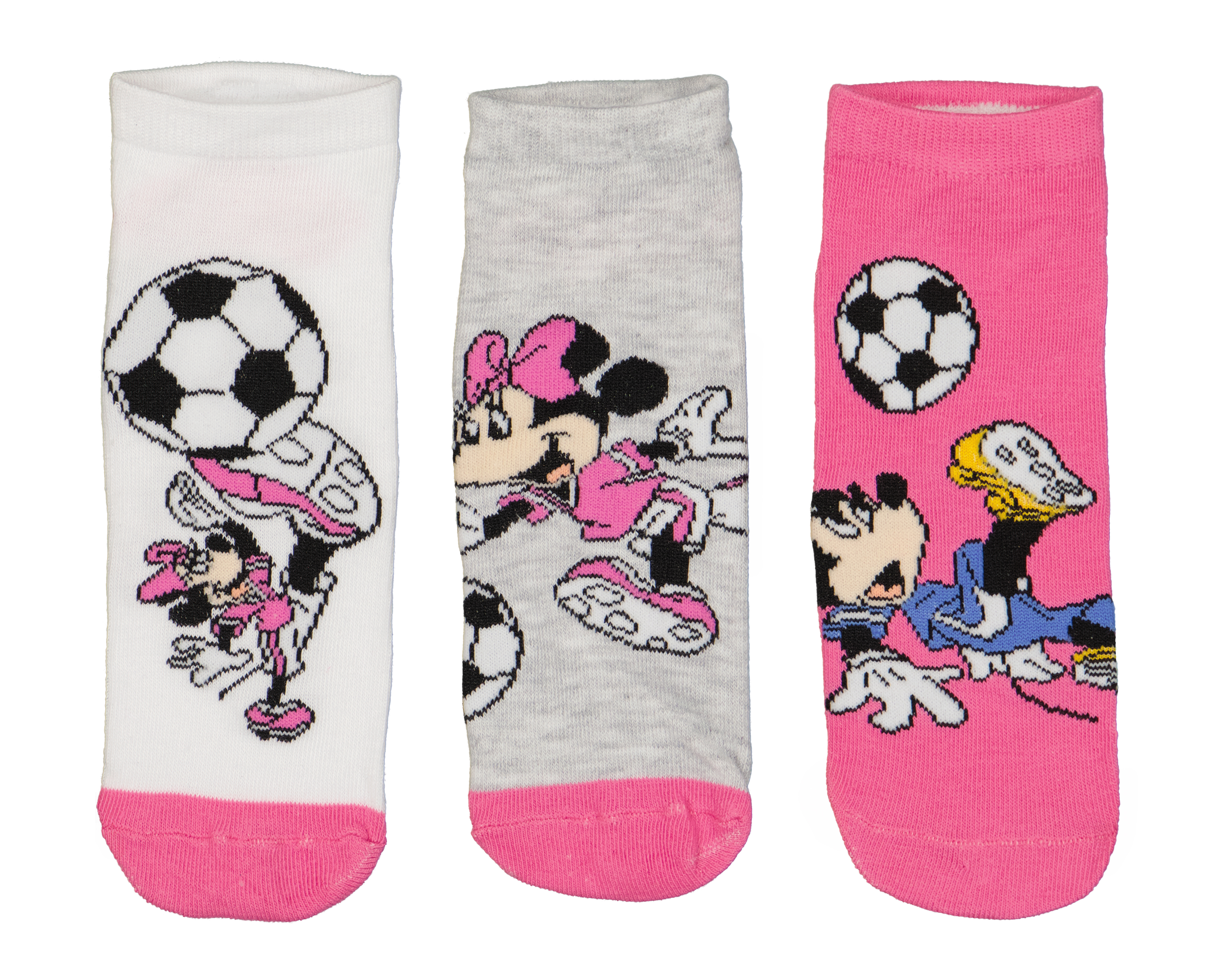 Calcetas Disney Minnie Mouse para Niña 3 Pares