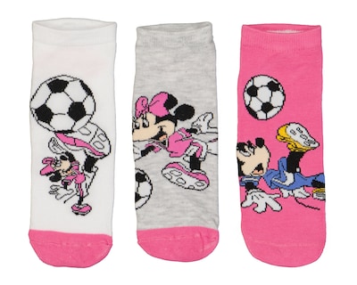 Foto 1 | Foto 1 | Calcetas Disney Minnie Mouse para Niña 3 Pares