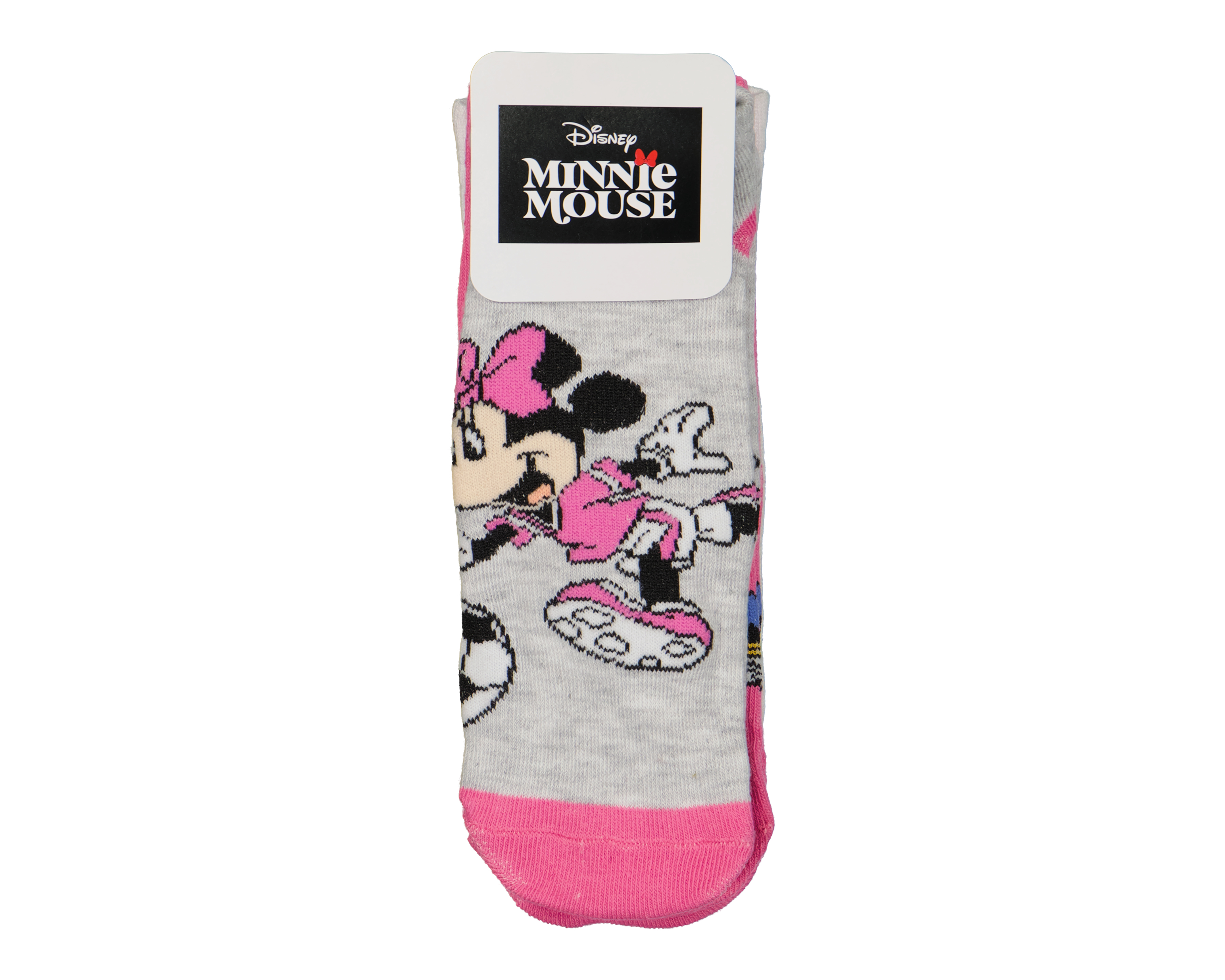 Foto 4 pulgar | Foto 3 | Calcetas Disney Minnie Mouse para Niña 3 Pares
