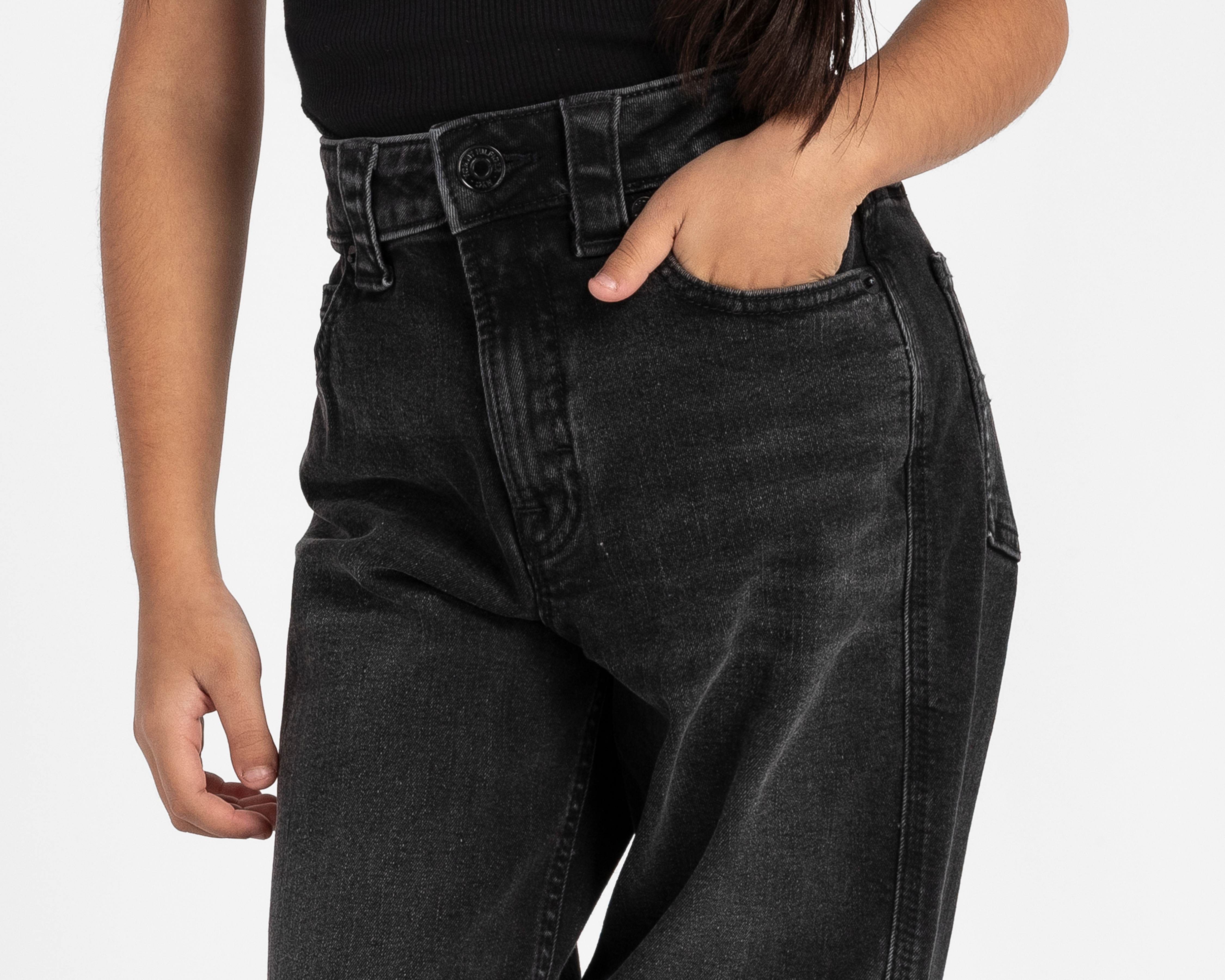 Foto 4 | Foto 4 | Pantalón Tommy Hilfiger Wide Leg Juveniles