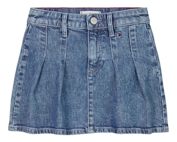Falda Azul Tommy Hilfiger para Niña