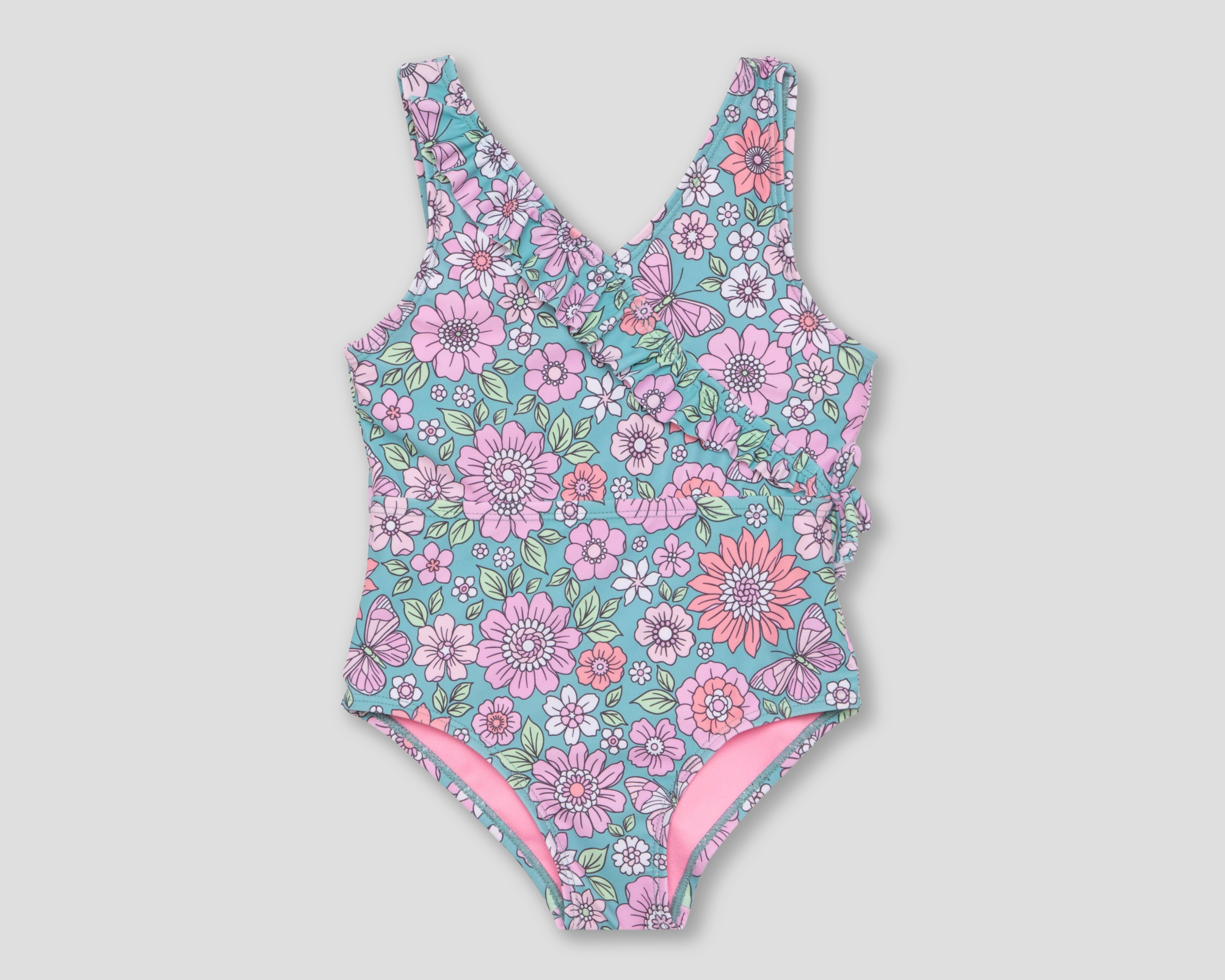 Traje de Baño Kensie Girl Floral para Niña