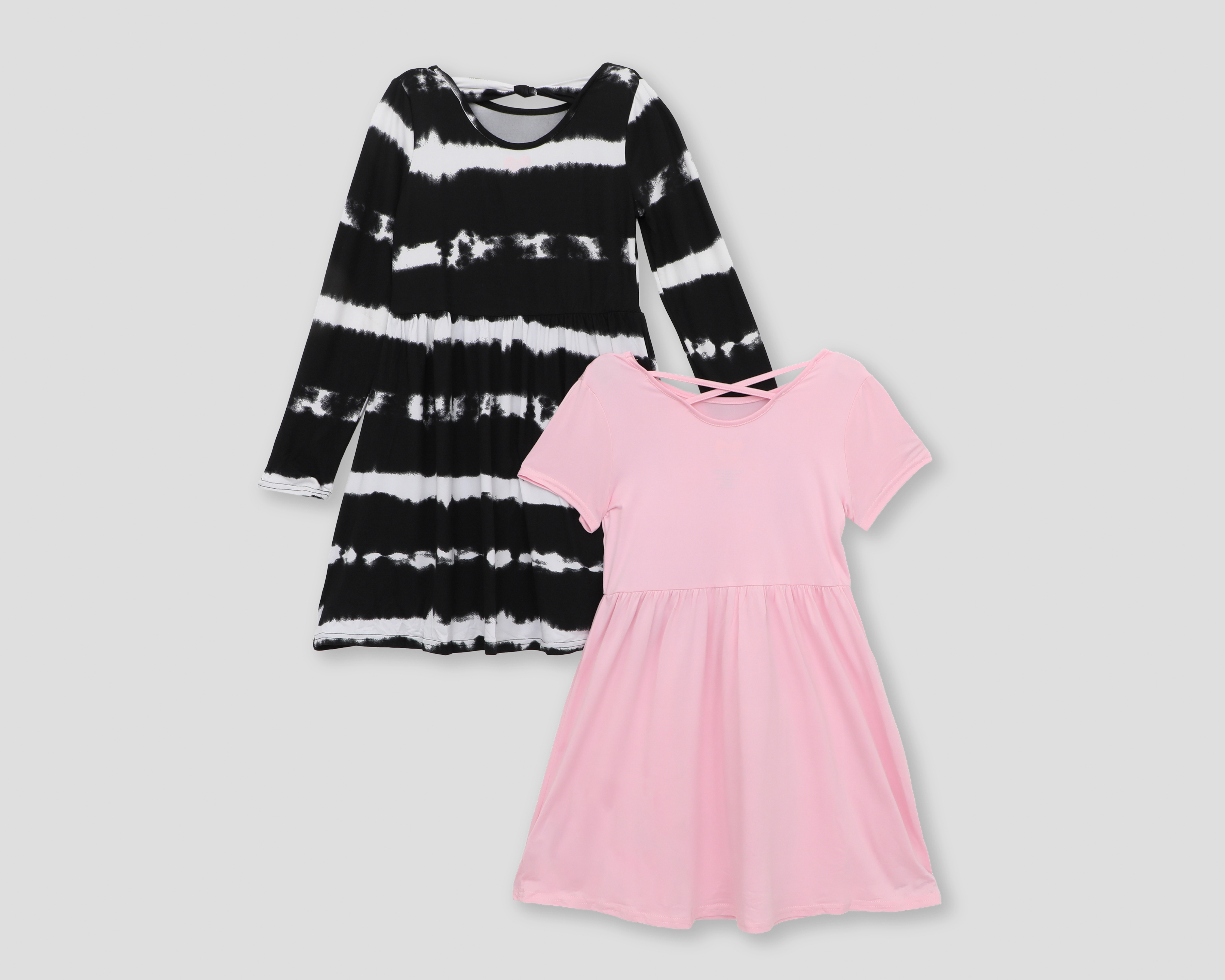 Foto 3 pulgar | Foto 2 | Vestido con Scrunchie Freestyle Revolution para Niña 3 Piezas