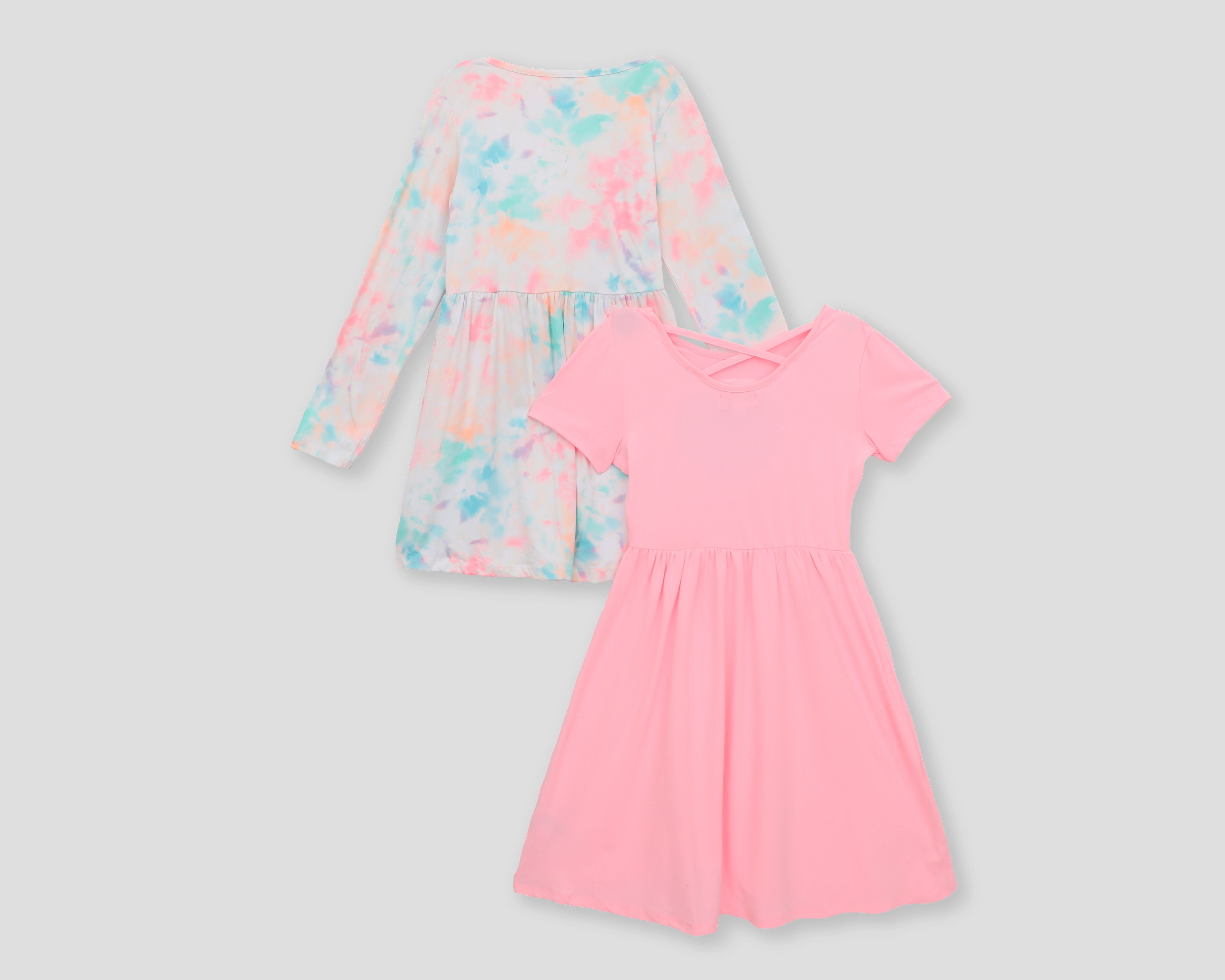 Foto 2 | Foto 2 | Vestido con Scrunchie Freestyle Revolution para Niña 3 Piezas