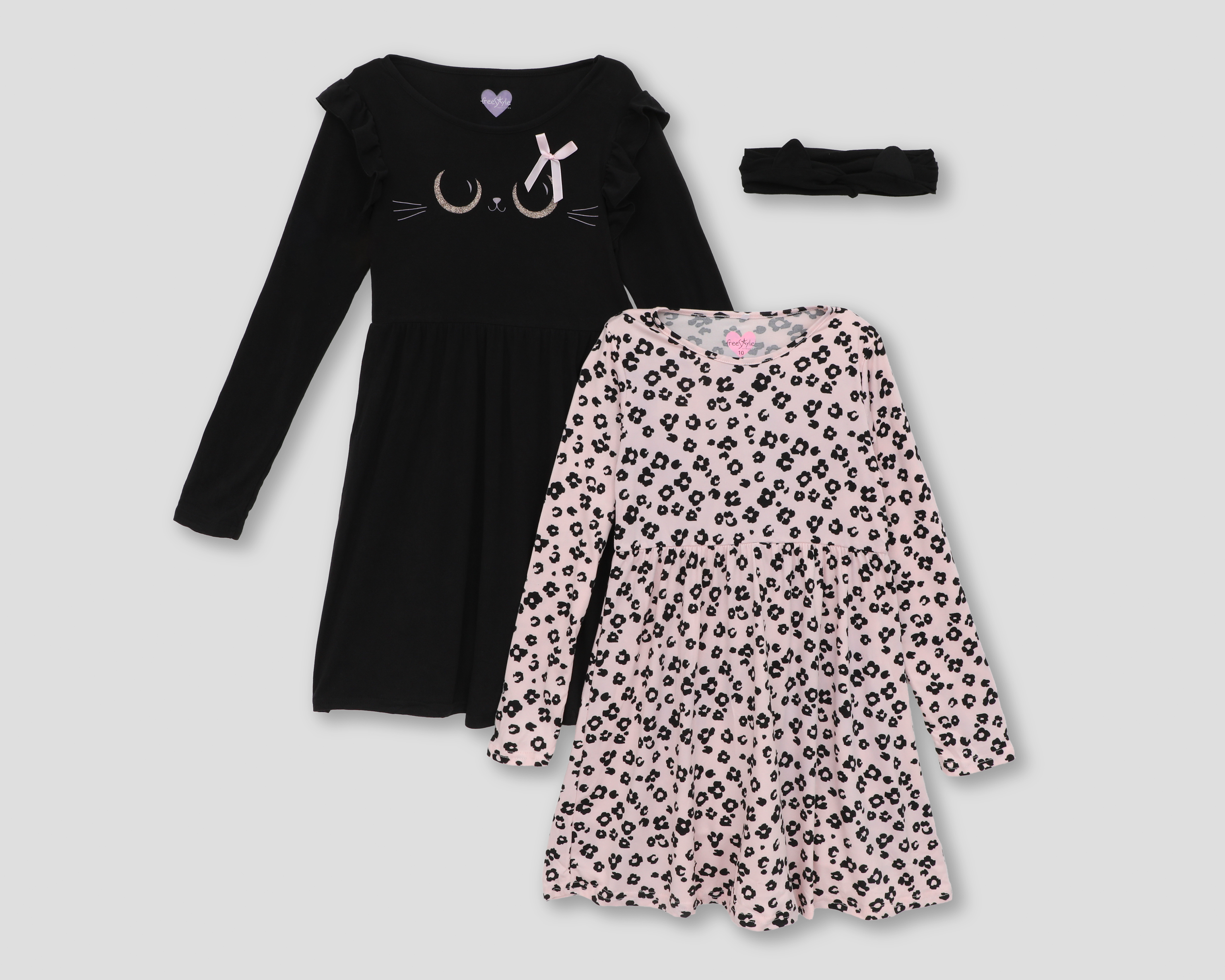 Vestido con Tiara Freestyle Revolution para Niña 3 Piezas