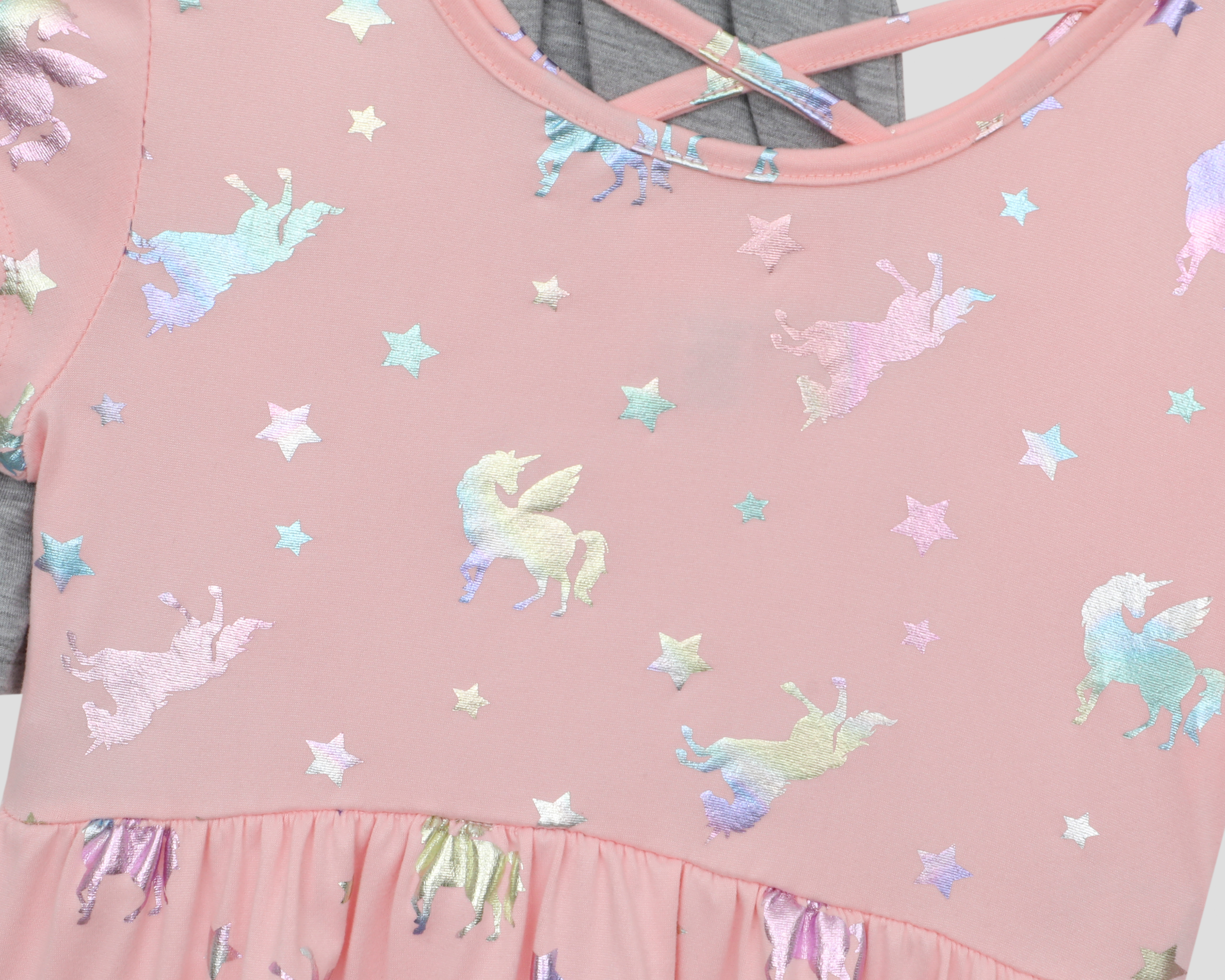 Foto 5 pulgar | Foto 4 | Vestido con Scrunchie Freestyle Revolution para Niña 3 Piezas