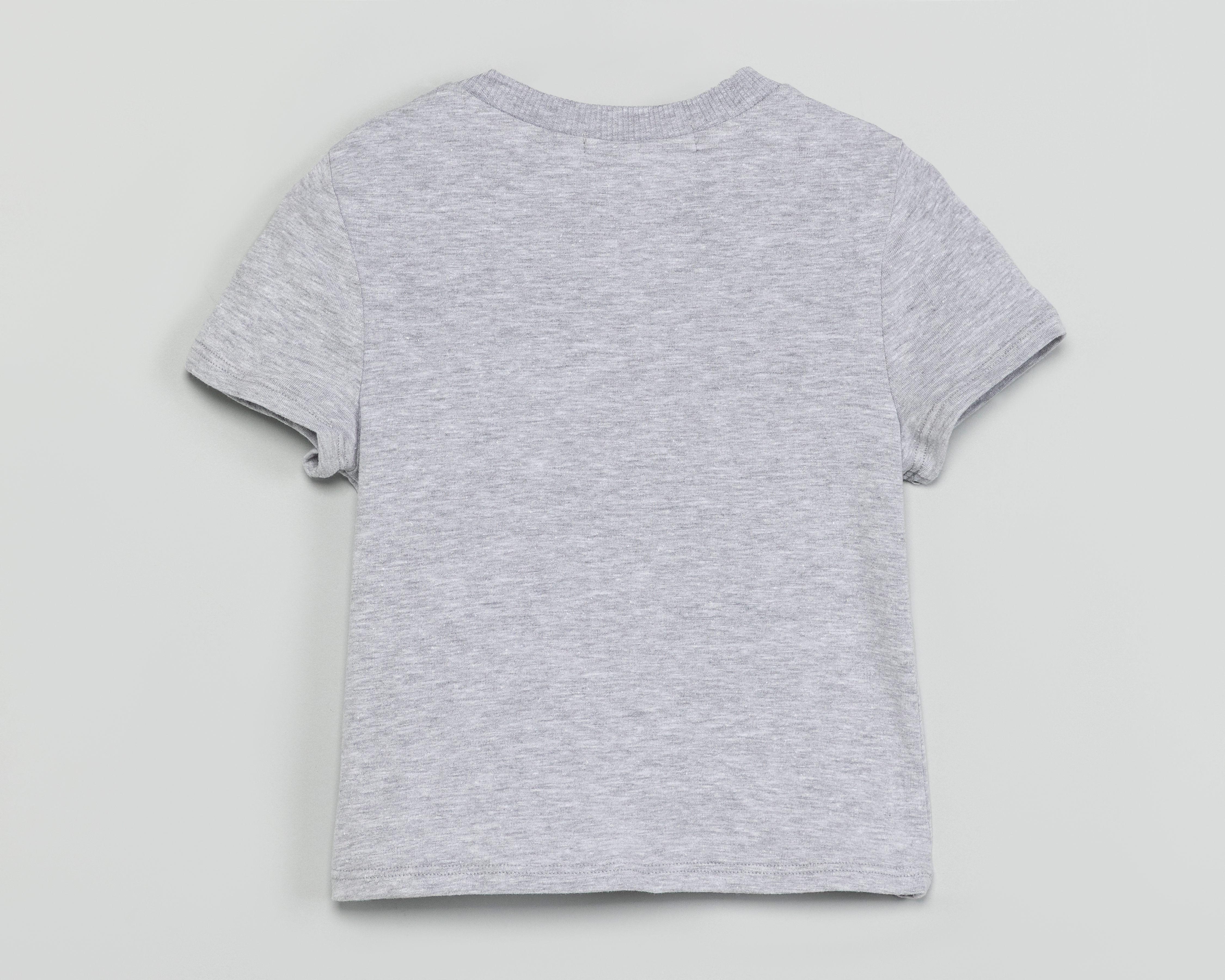 Foto 3 pulgar | Foto 2 | Playera de Cuello Redondo Gris Girls Attitude para Niña