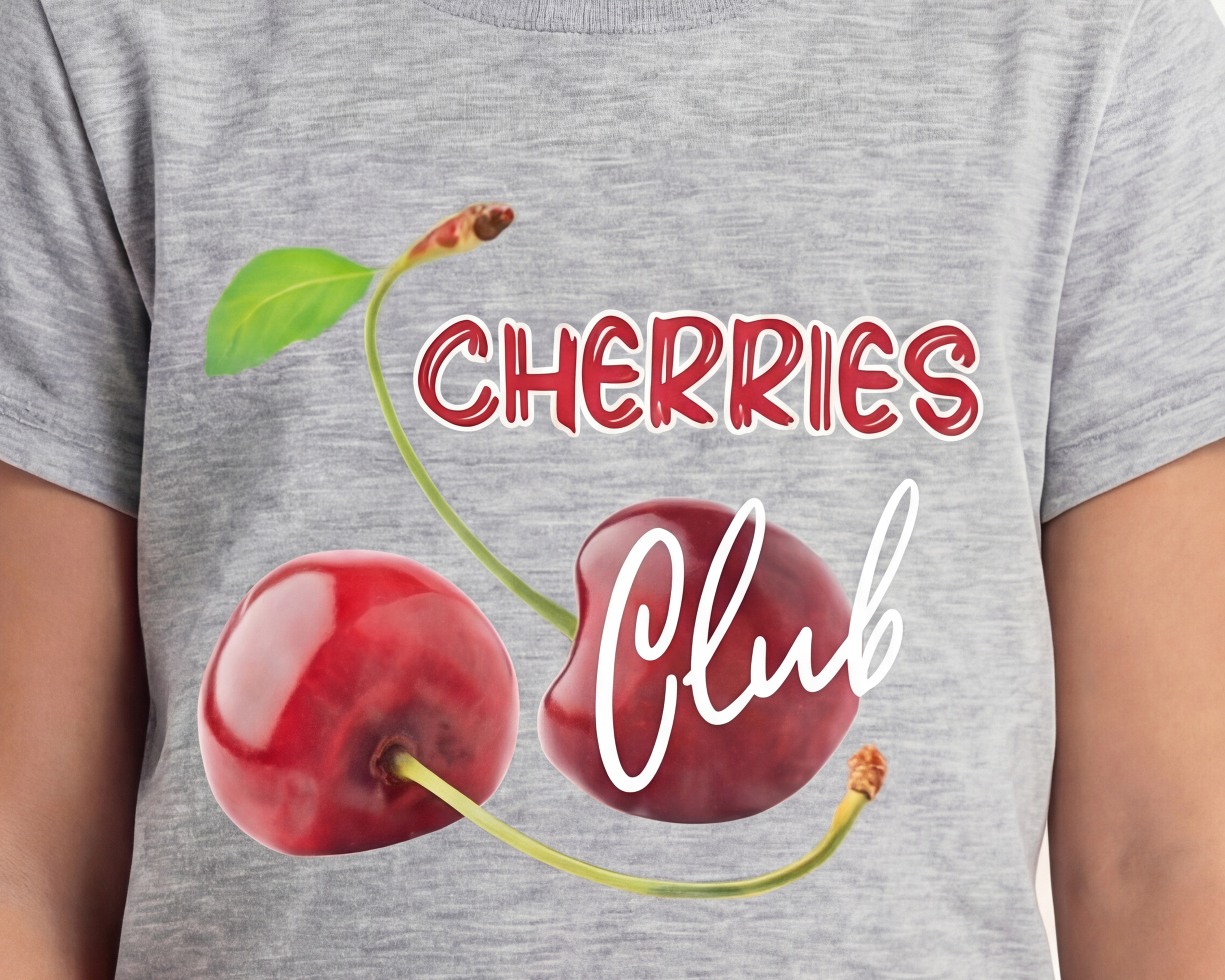 Foto 6 pulgar | Foto 4 | Playera de Cuello Redondo Gris Girls Attitude para Niña